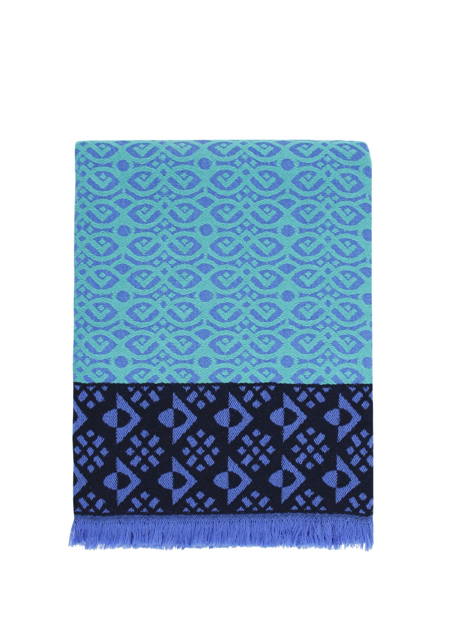 Teal Thagzo Throw