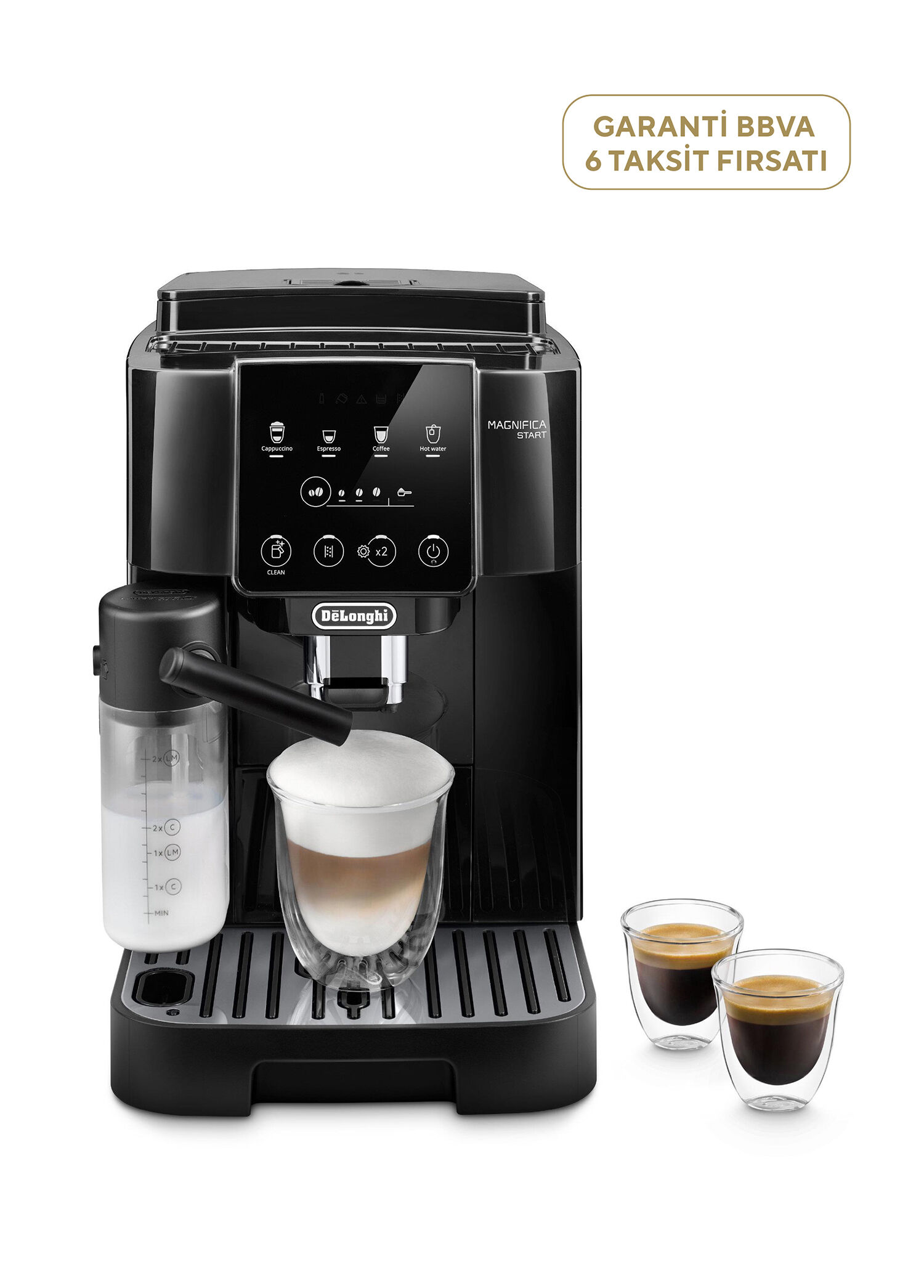 Magnifica Start ECAM220.60.B Tam Otomatik Espresso Kahve Makinesi