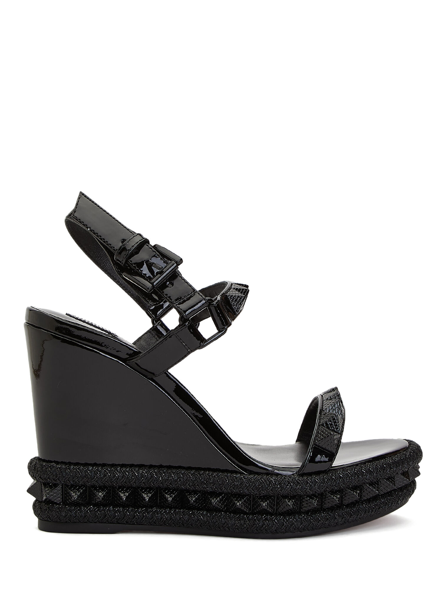 Christian Louboutin Siyah Kadın Pyra Clou Siyah Kadın Deri
