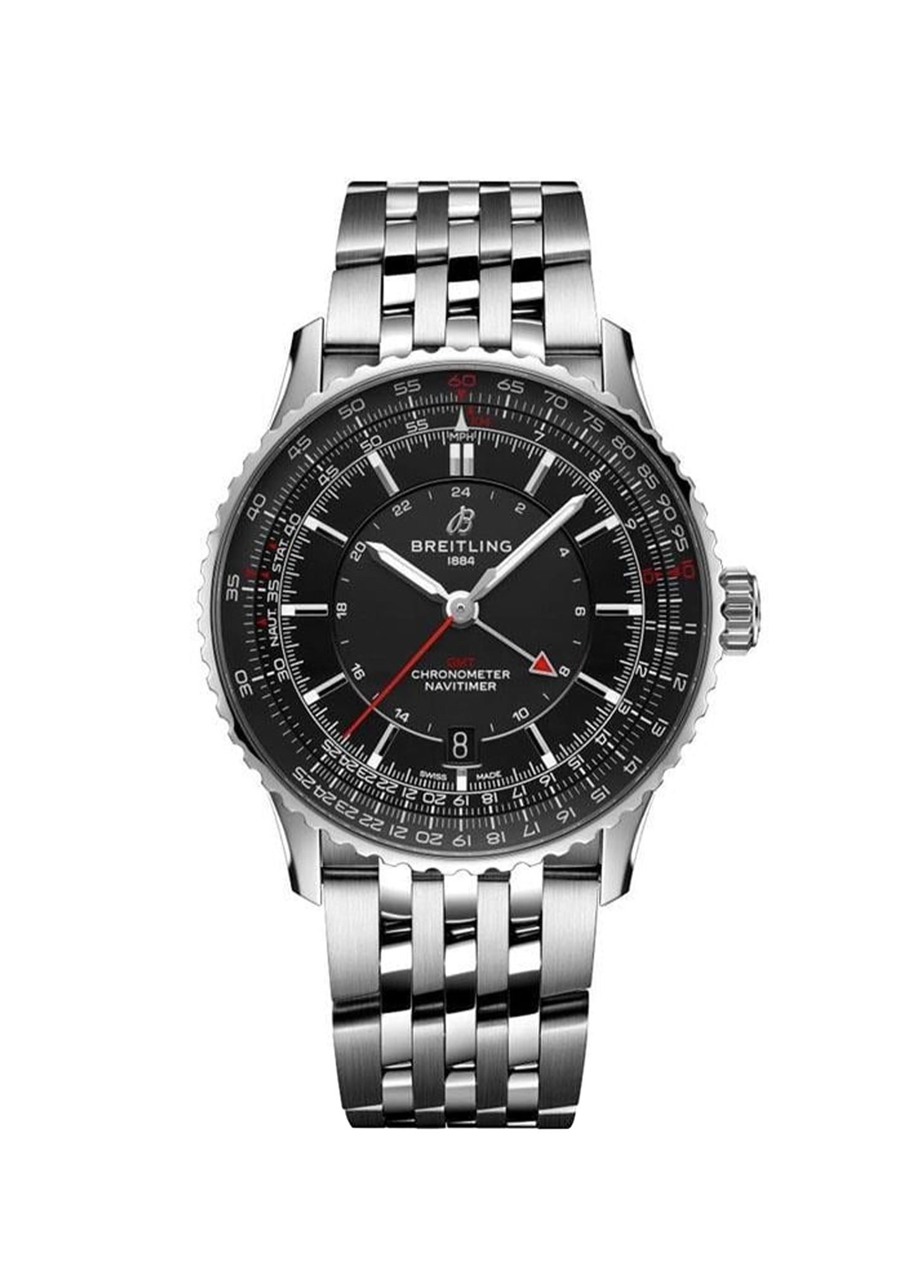 Multicolor Breitling Multicolor Men Navitimer automatic gmt 41 men's ...