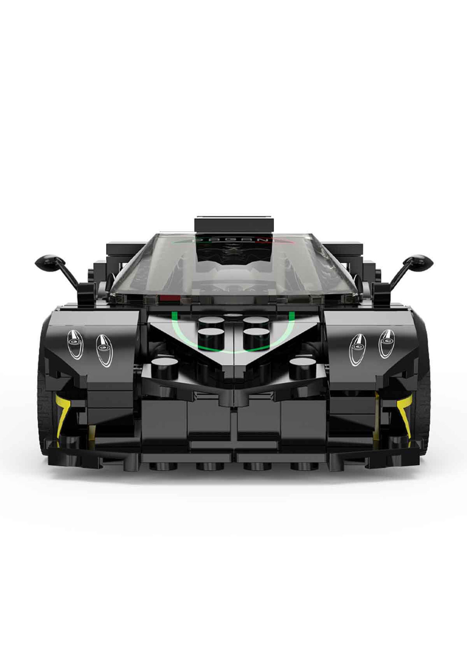 Pagani Zonda R 2007 ミニカー 1/43 Rastar - 1:28 Pagani Zonda R Siyah 387 Parça 6+ Yaş Model Araba