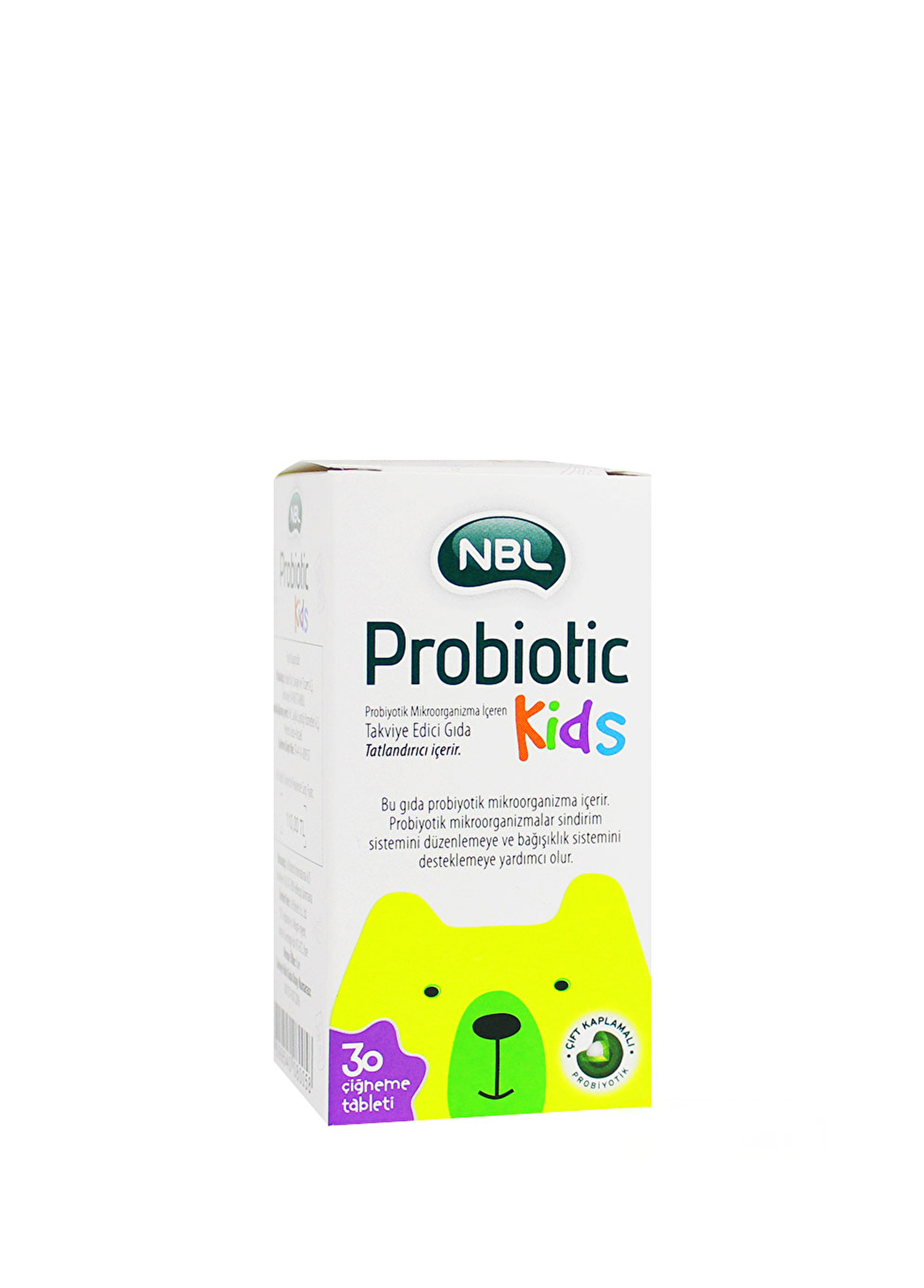 Kids 30 Çiğneme Tableti Yoğurt Aromalı Probiyotik