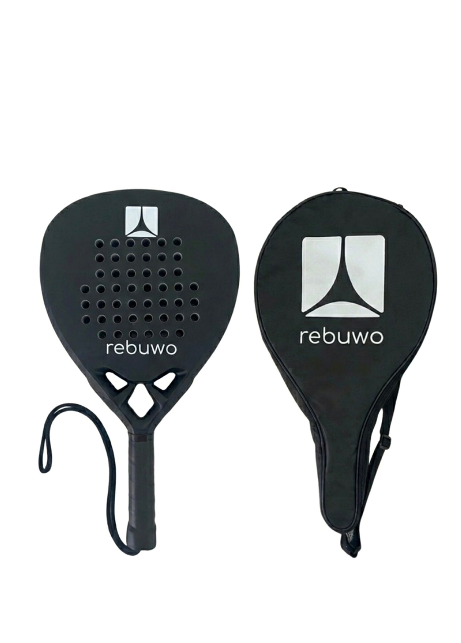 Half Carbon Beyaz Diamond Padel Raketi