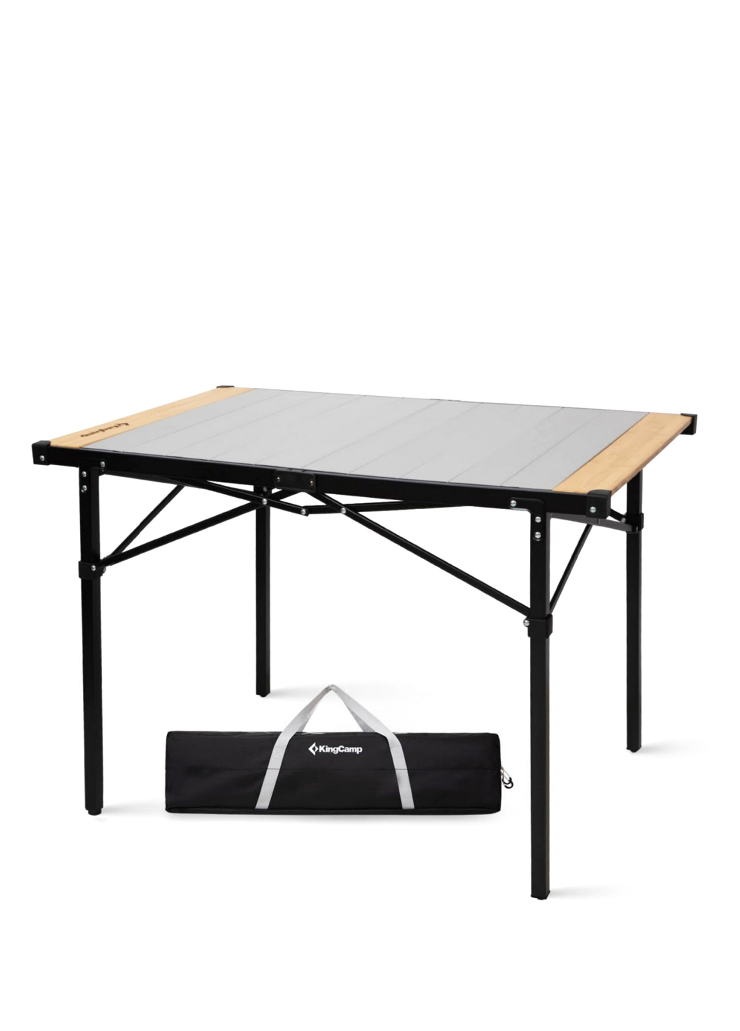Granite Pro Alüminyum Bambu Katlanır Kamp Masası