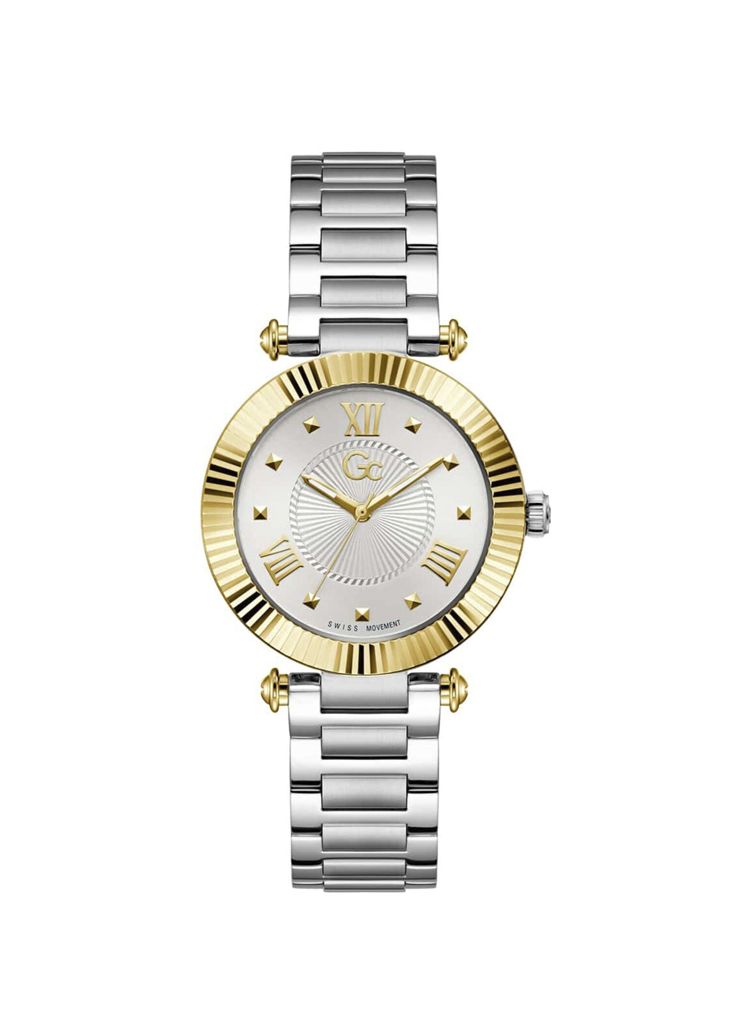 GCY59019L1M PrimeChic Metalik Gri Çelik Kadın Kol Saati