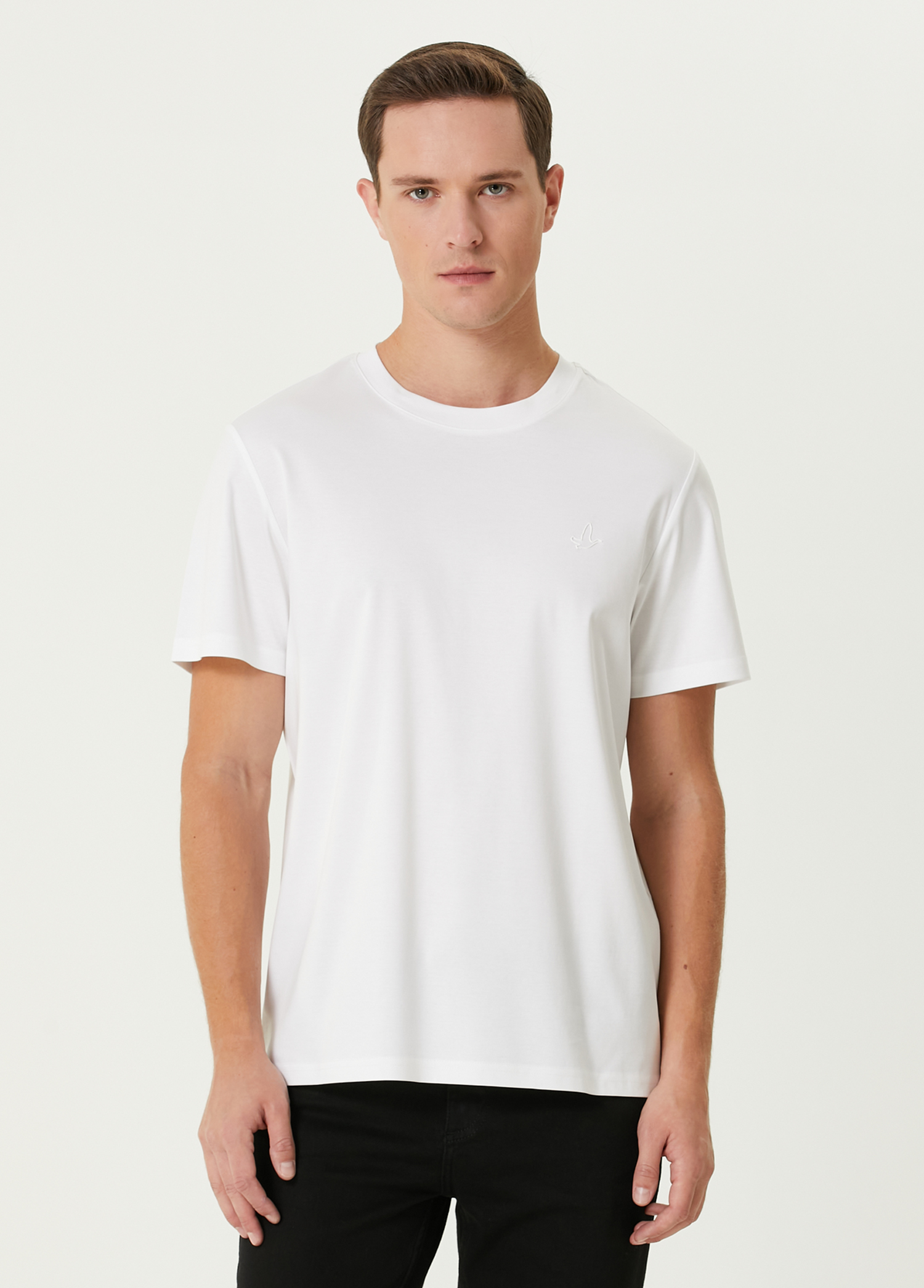 Beyaz Basic T-shirt