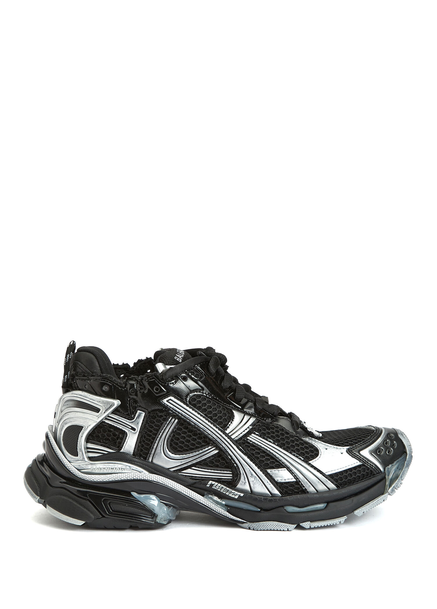 Runner Siyah Gri Erkek Sneaker