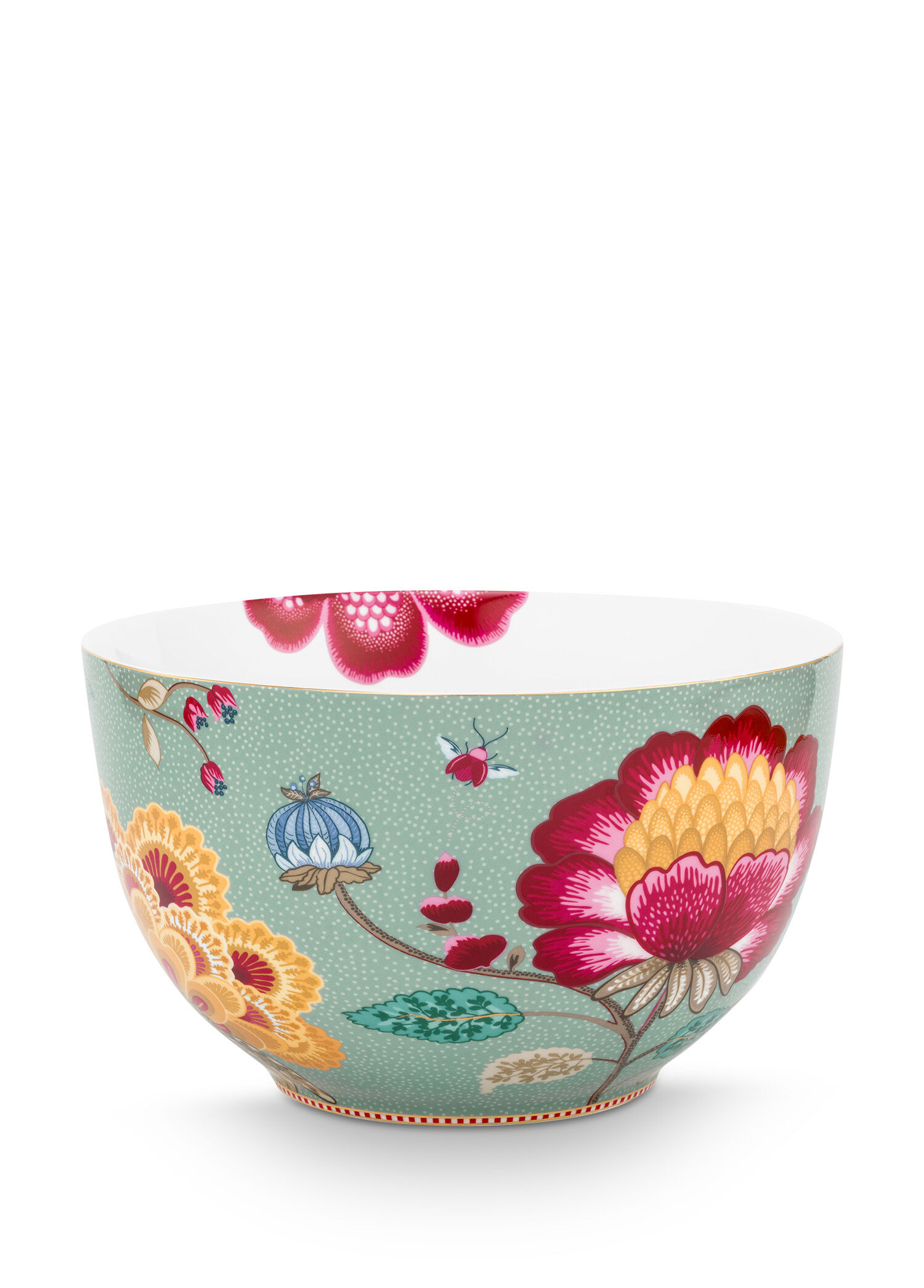 Fantasy Blooming Tales Mavi Porselen Kase