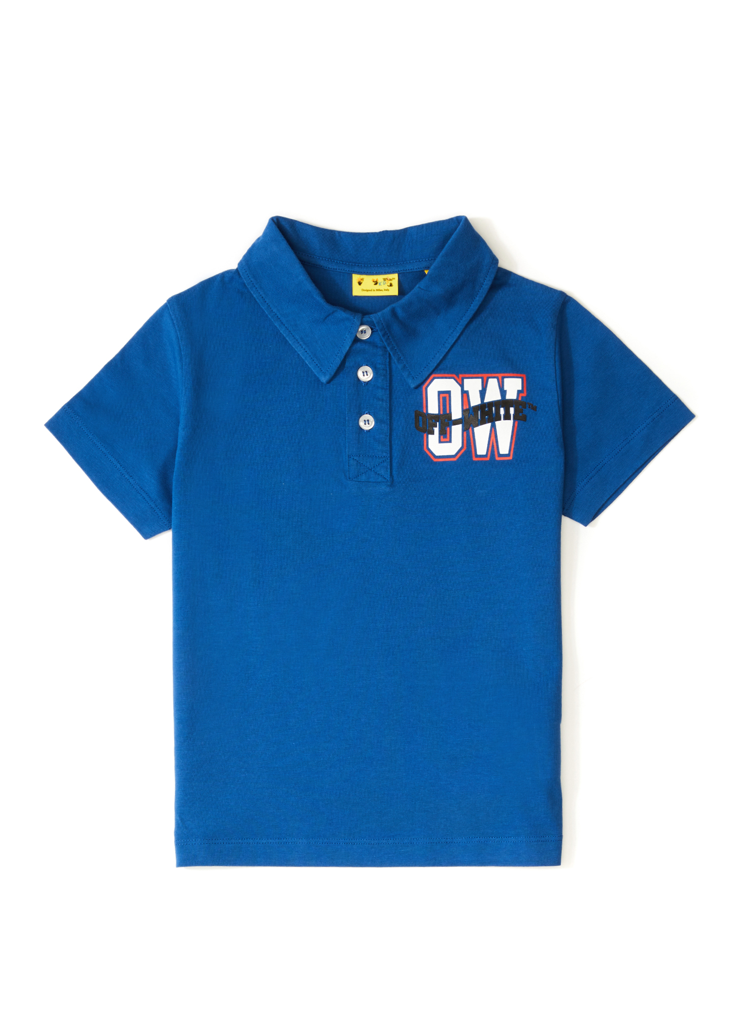 Mavi Logo Detaylı Erkek Çocuk Polo T-shirt