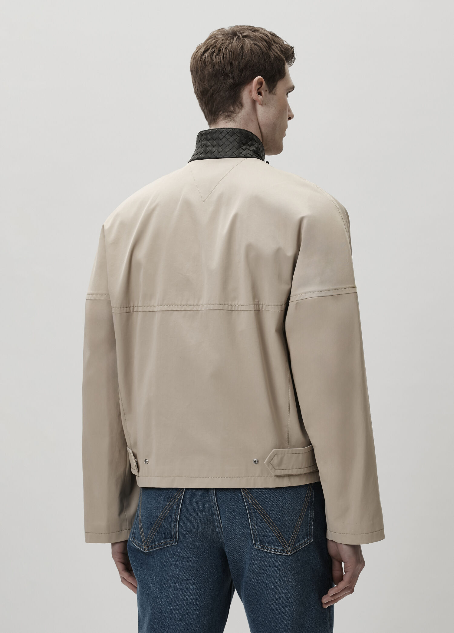 Bottega Veneta Taba Erkek Taba Yakası Örgü Dokulu Ceket 1951386