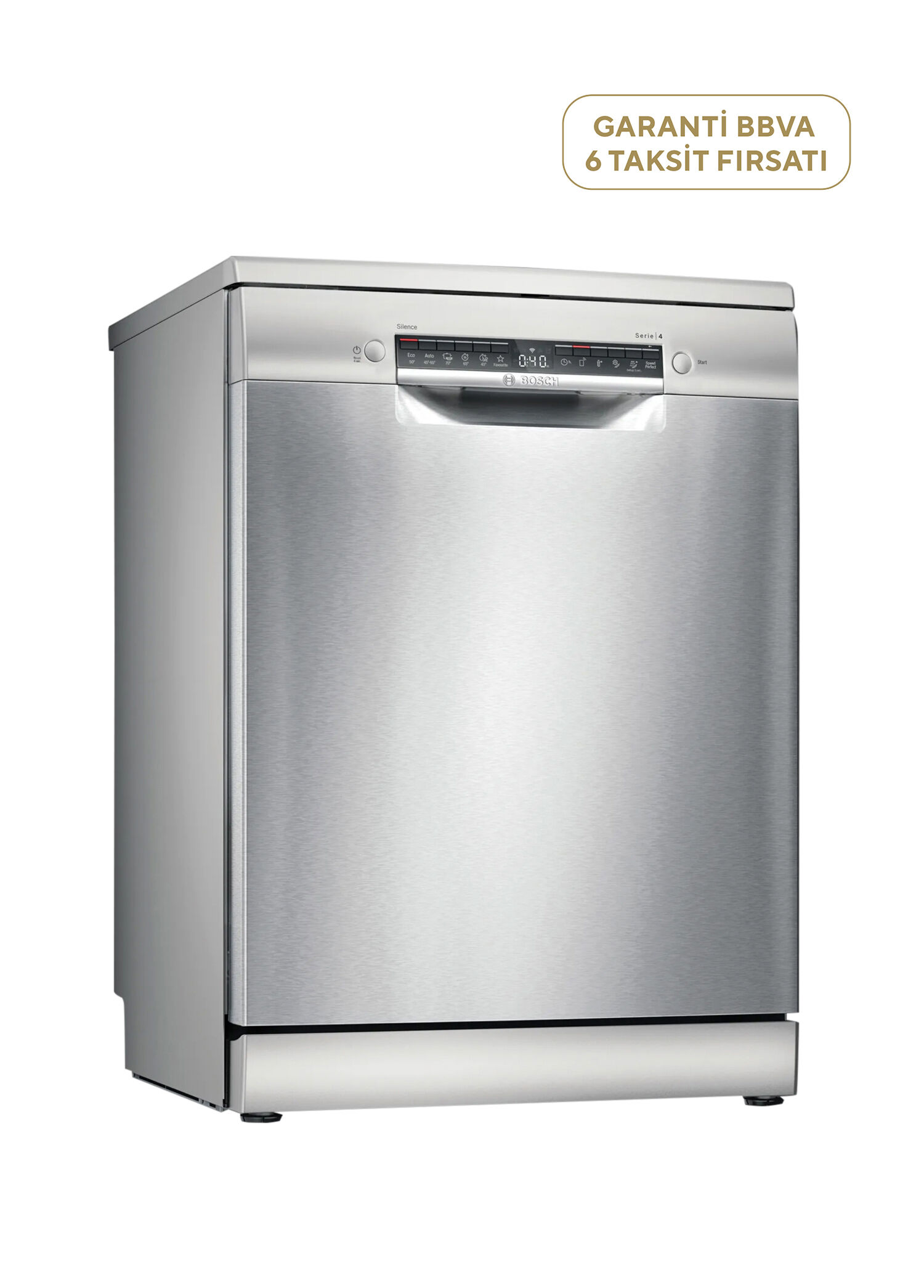 SMS4IMI62T Serie 4 Inox 6 Programlı Bulaşık Makinesi