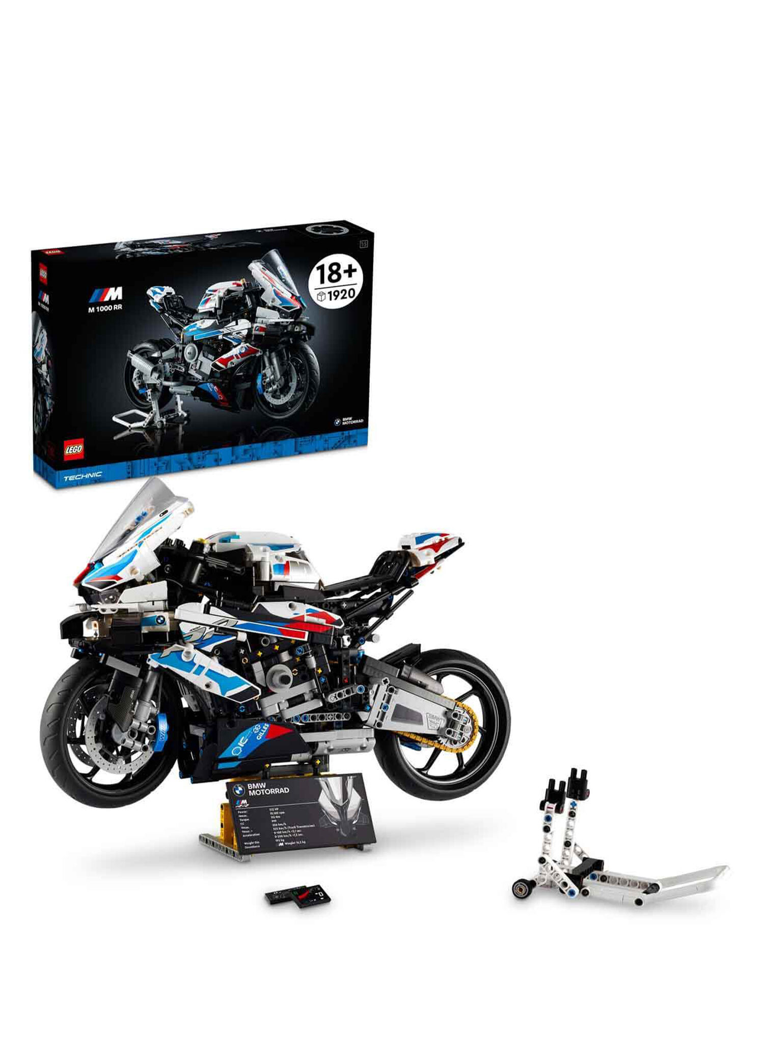 Technic BMW M 1000 RR 1921 Parça 18+ Yaş Yapı Oyuncağı 42130