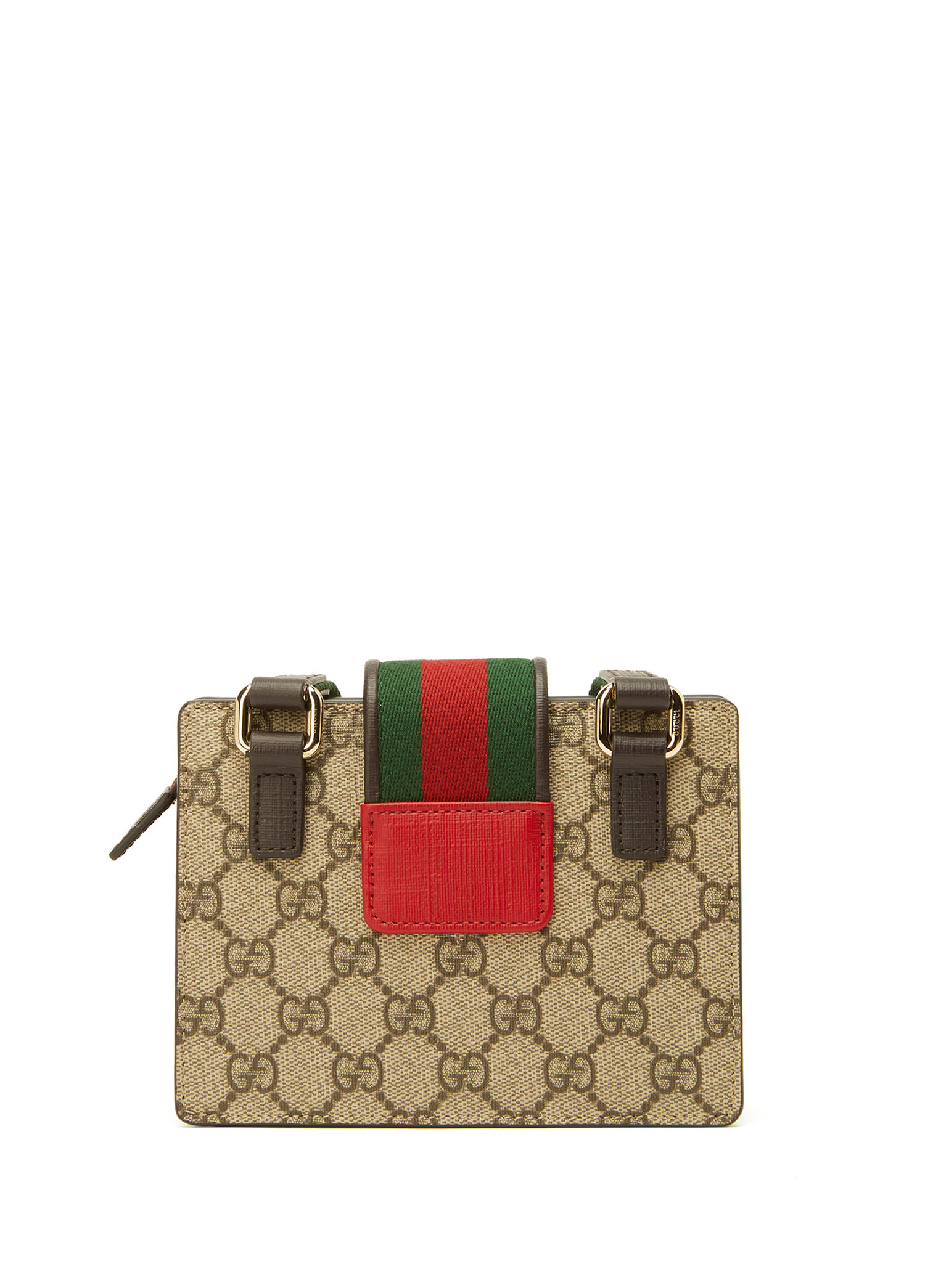 Gucci - Kahverengi logo Desenli Kız Çocuk El Çantası - Kahverengi