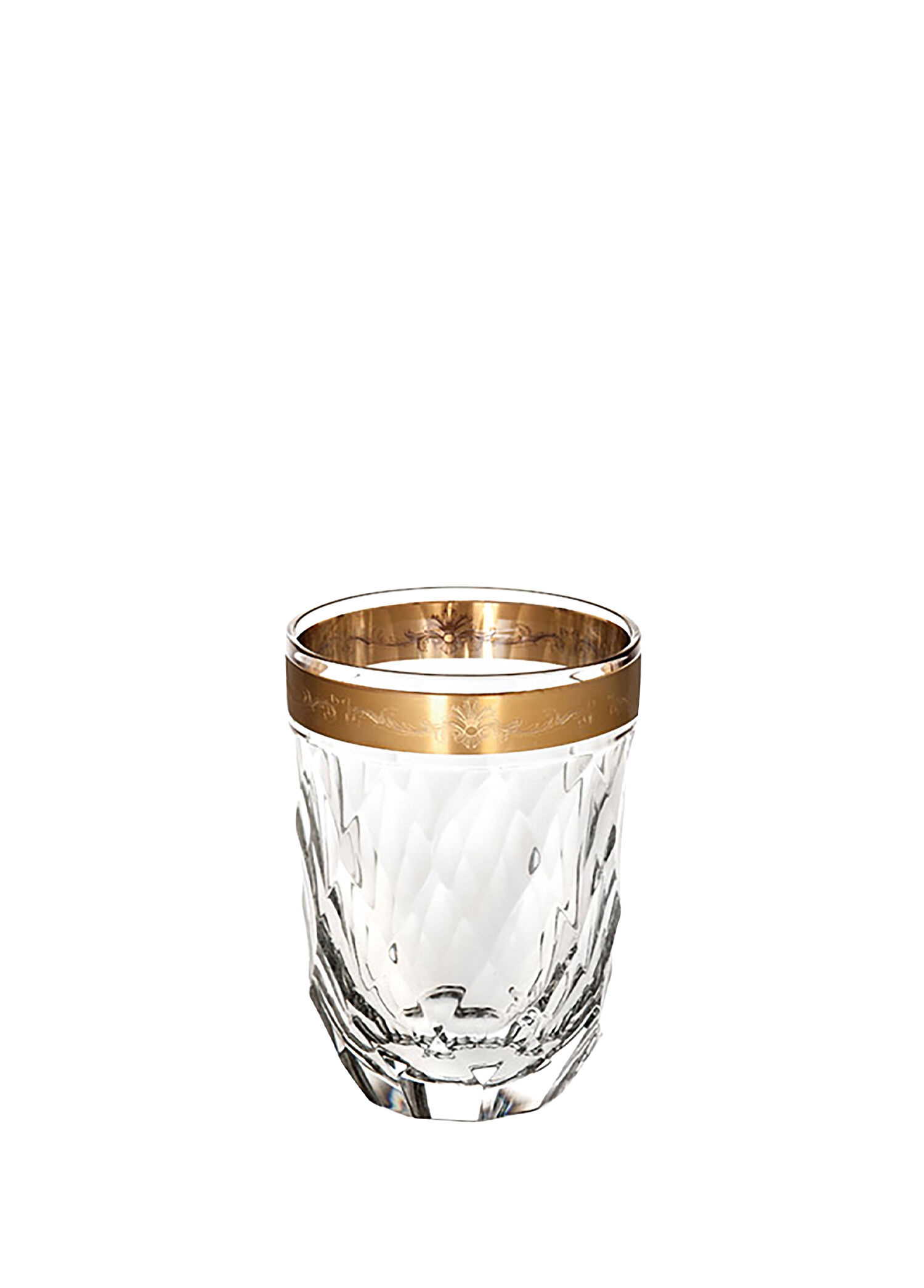 Crystal Altın Kristal Su Bardağı