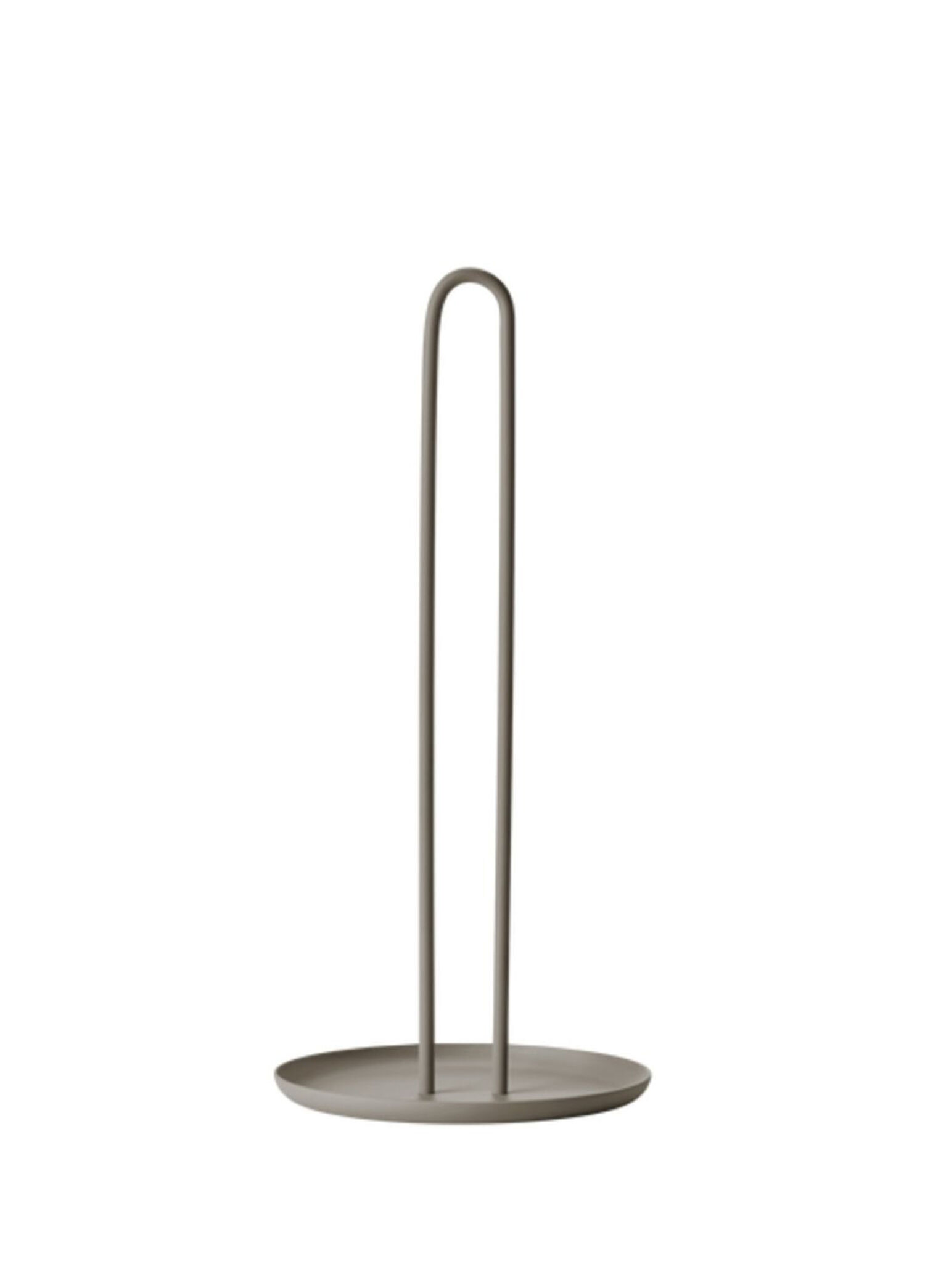 Singles Taupe Metal Tezgah Üstü Kağıt Havluluk