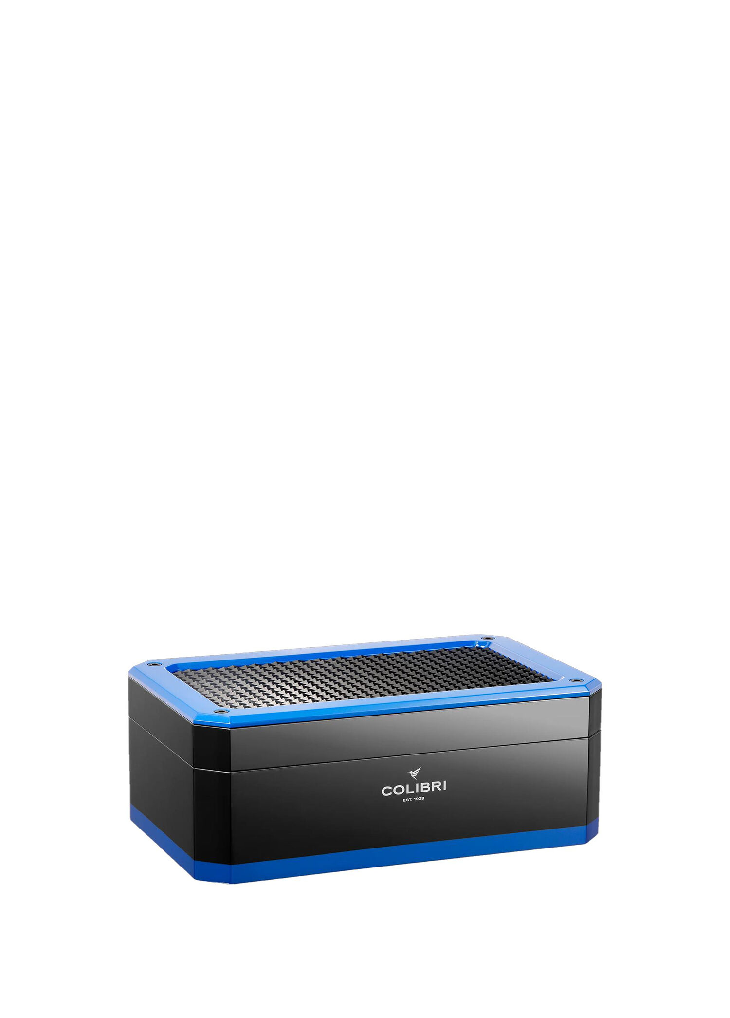 Rally Humidor Piano Siyah/Maviı 120's Puro Kutusu