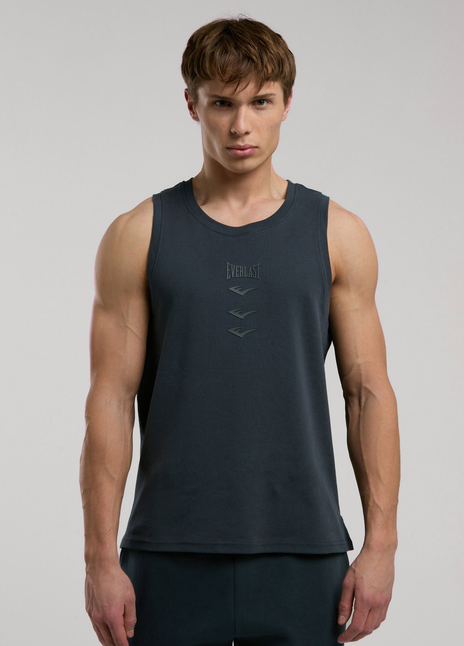 Ever Relaxed Antrasit  Regular Fit Kolsuz Erkek T-Shirt