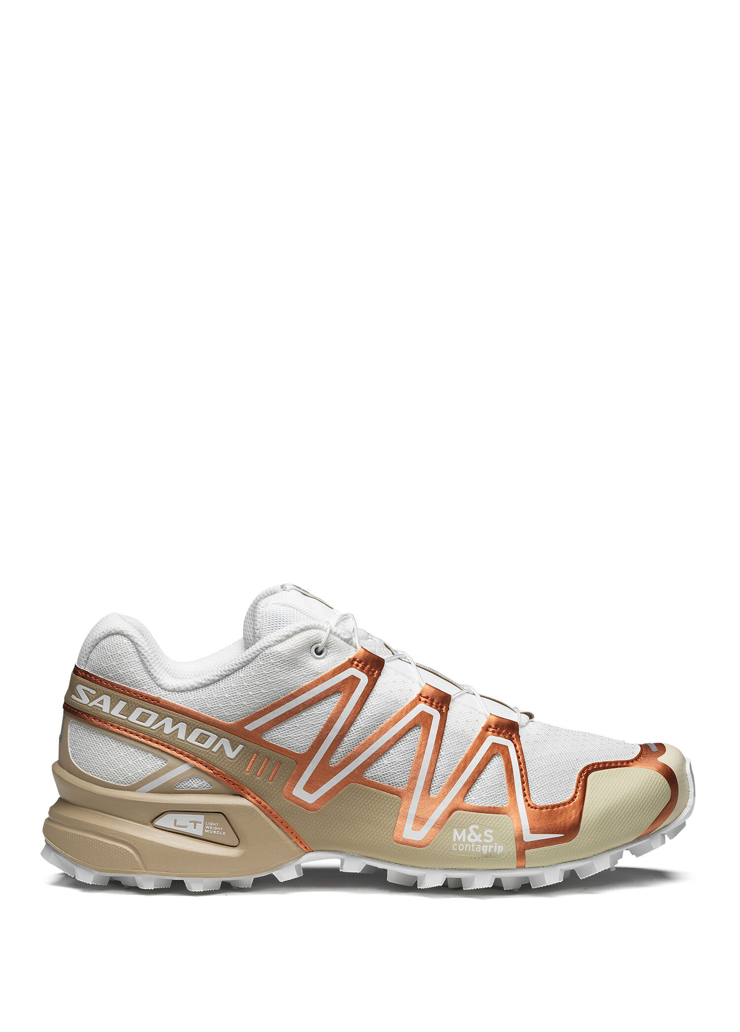 Speedcross 3 Beyaz Turuncu Unisex Sneaker