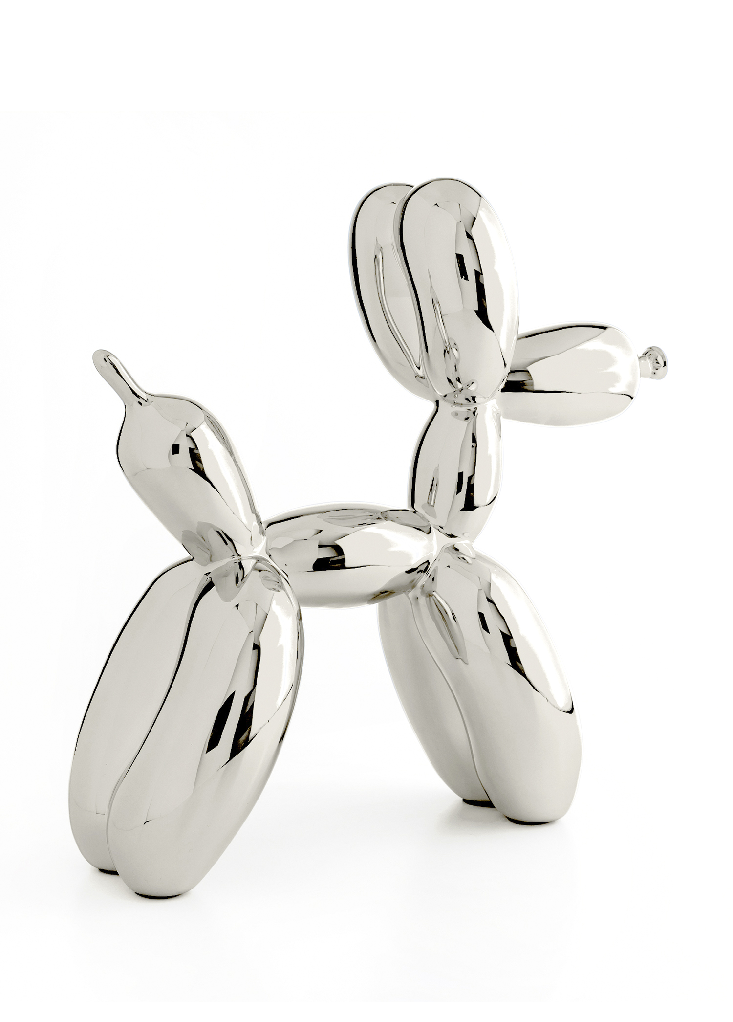 Beymen Jeff Koons Balloon Dog Silver Heykel. 7