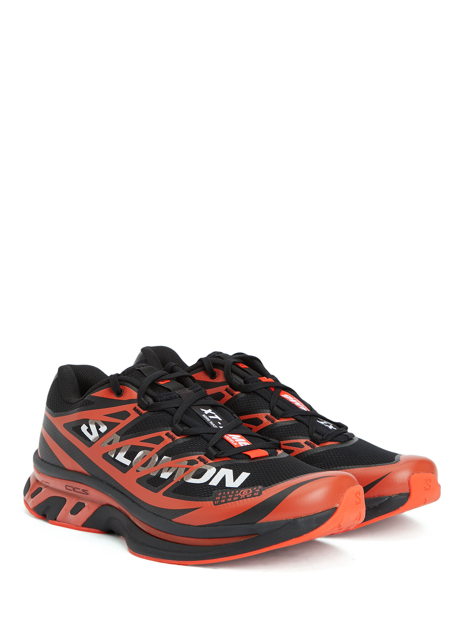MM6 x Salomon - X Salomon Turuncu Siyah Erkek Sneaker - Turuncu