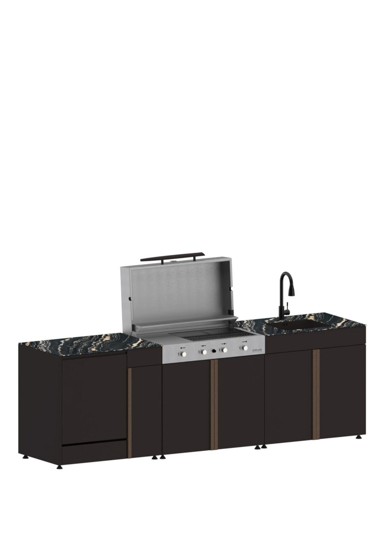 Pure 3005 3 Modül Bahçe Mutfak Seti