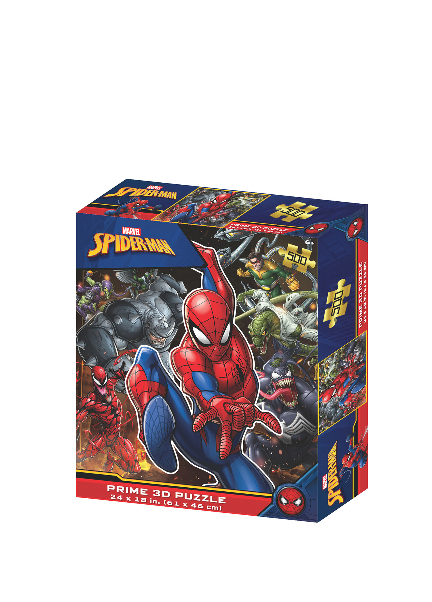 Spider-Man 500 Parça 3D Puzzle