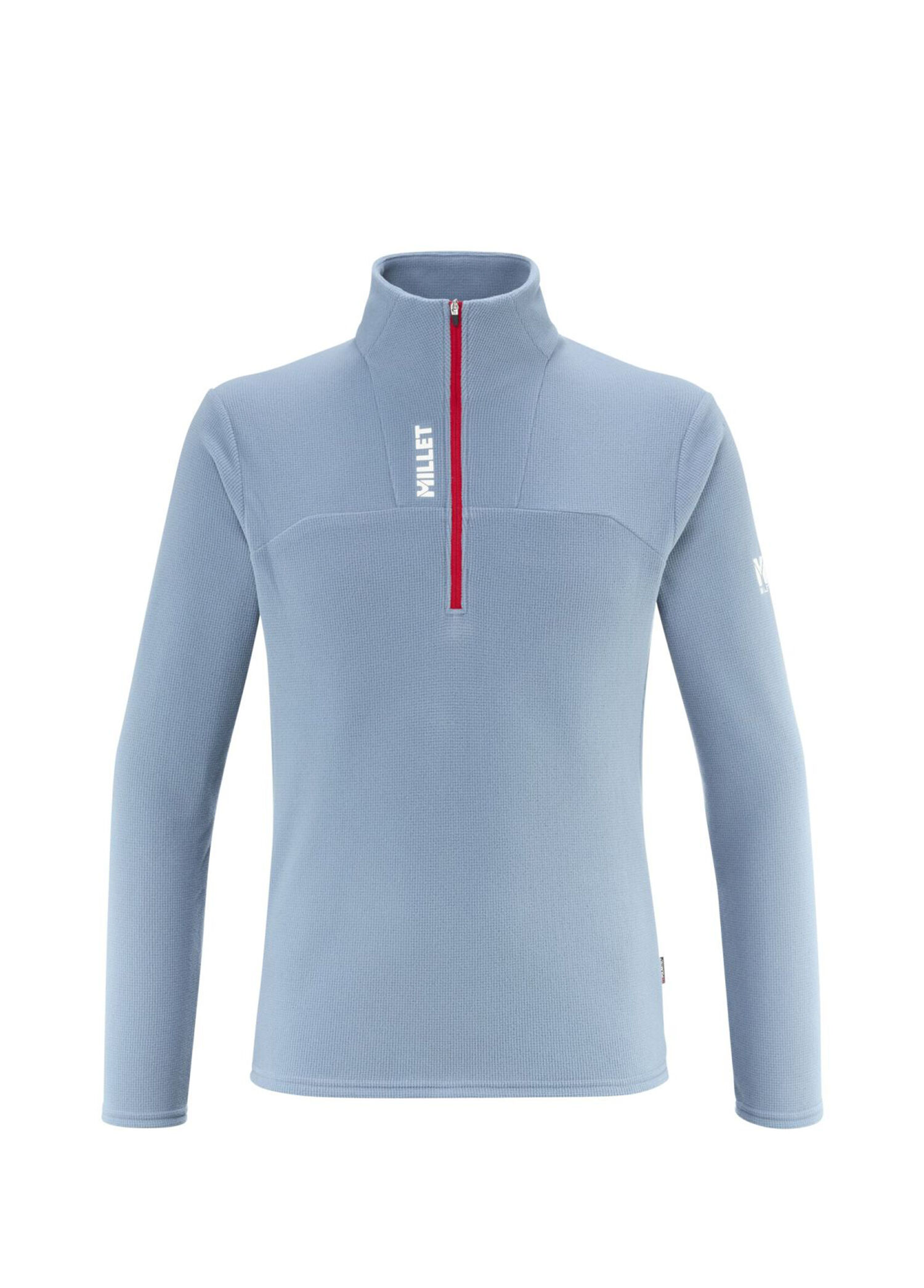 UBIC LGRID Mavi Yarım Fermuar Erkek Polar Spor Sweatshirt MIV10534