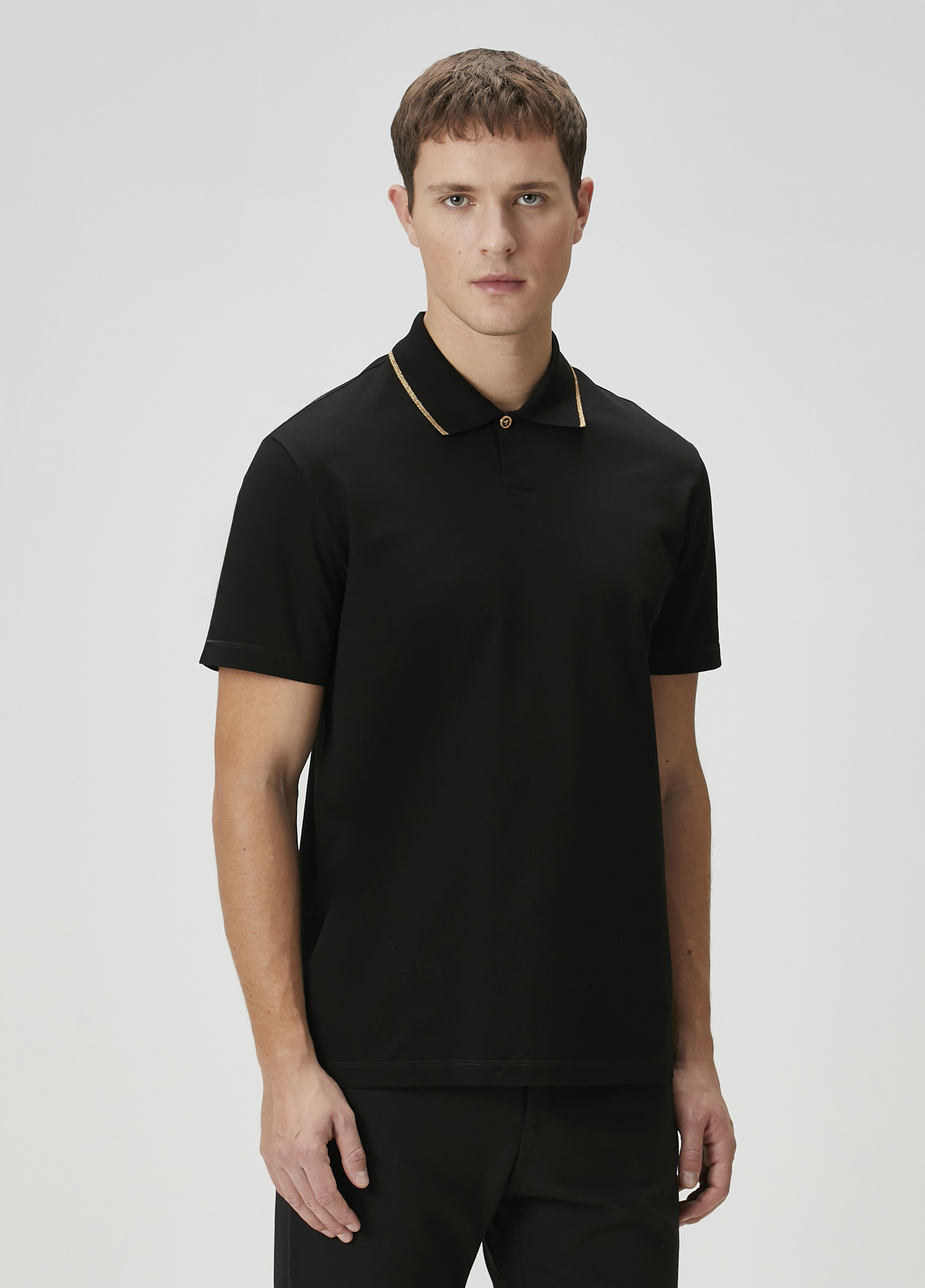 Siyah Polo T-shirt