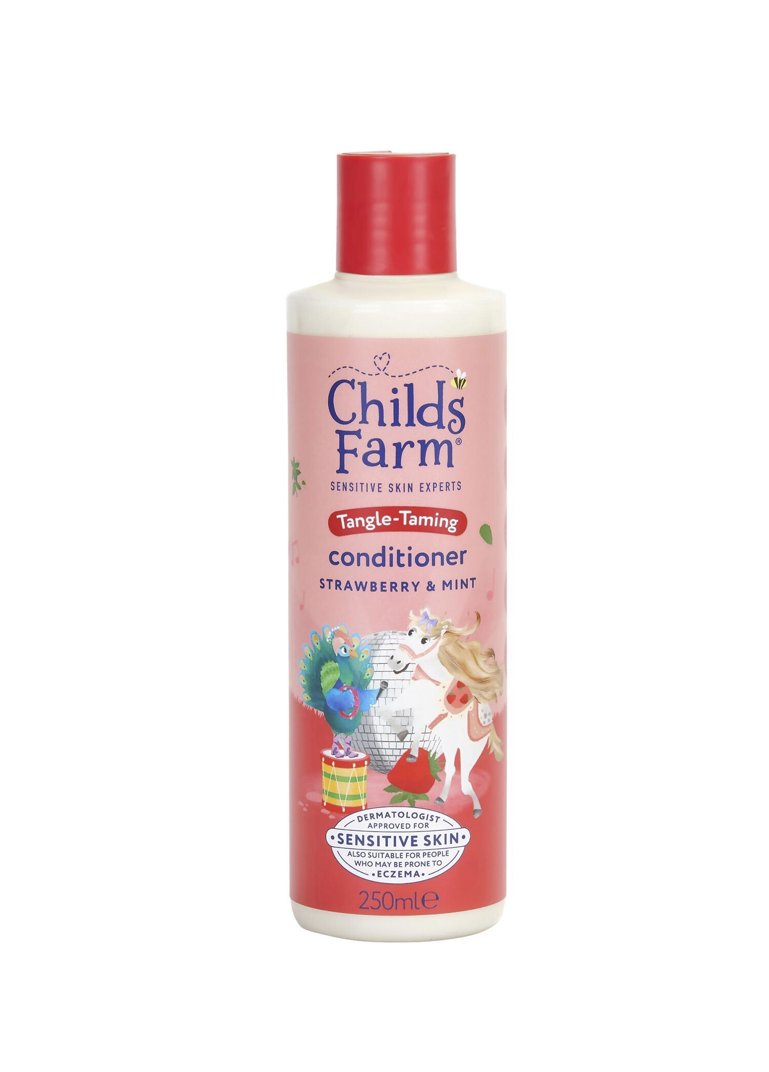 Çilek ve Organik Nane Özlü Çocuk Saç Kremi 250 ml