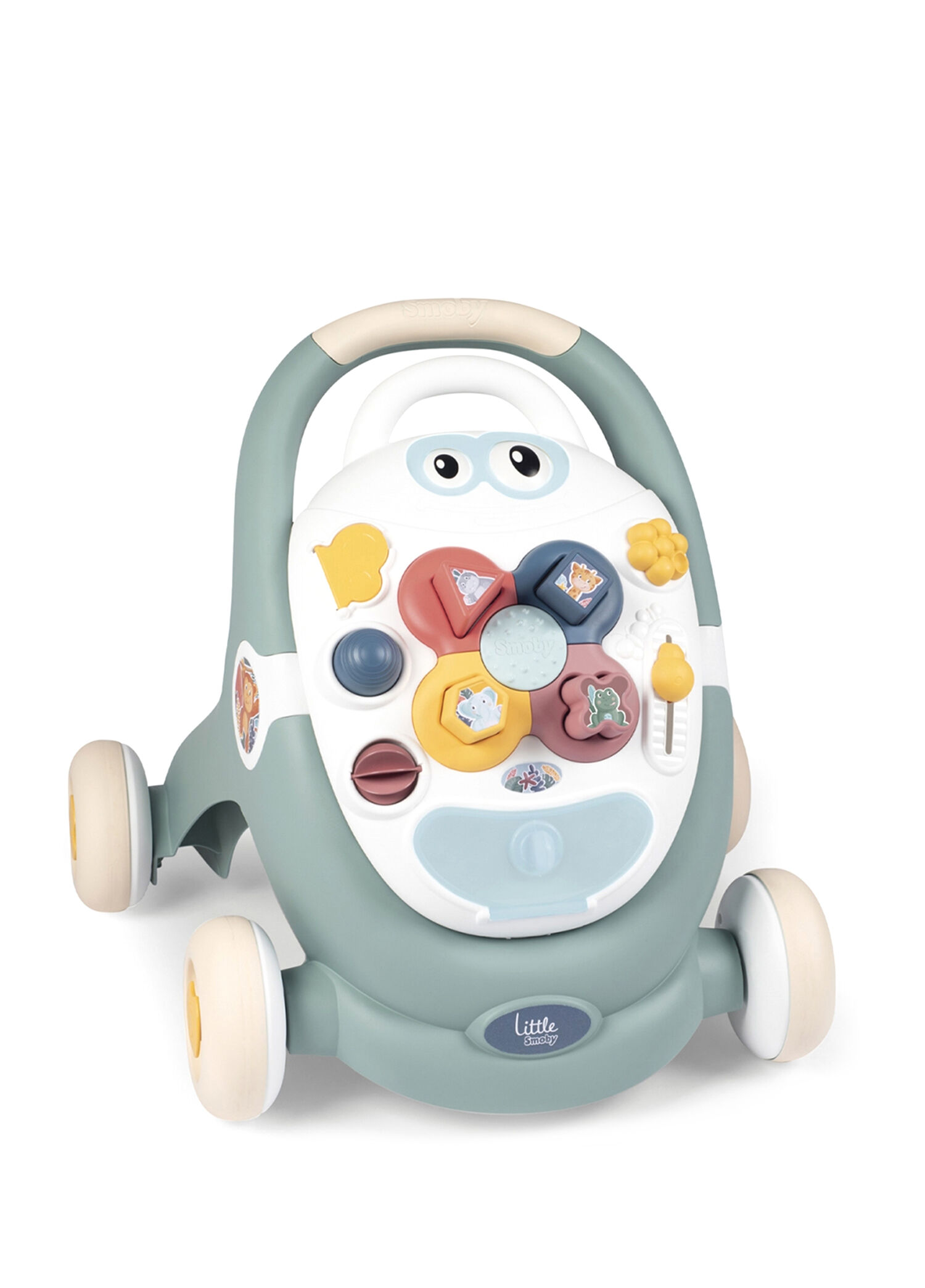 Little Smoby 3 ü 1 arada Eğitici ve Öğretici Eğlenceli Trotty Yürüteç 140304