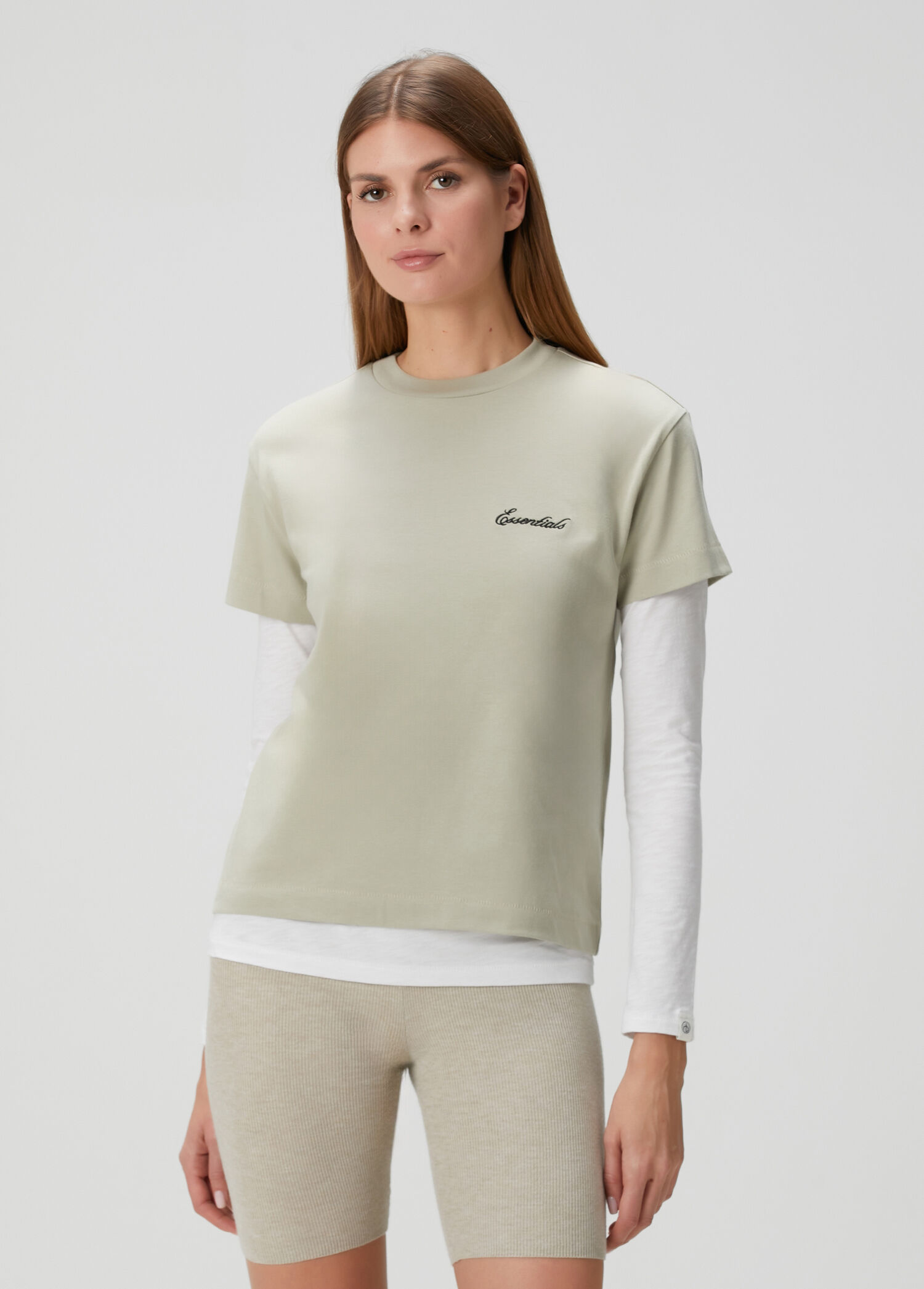 Classic Fit Gri T-shirt