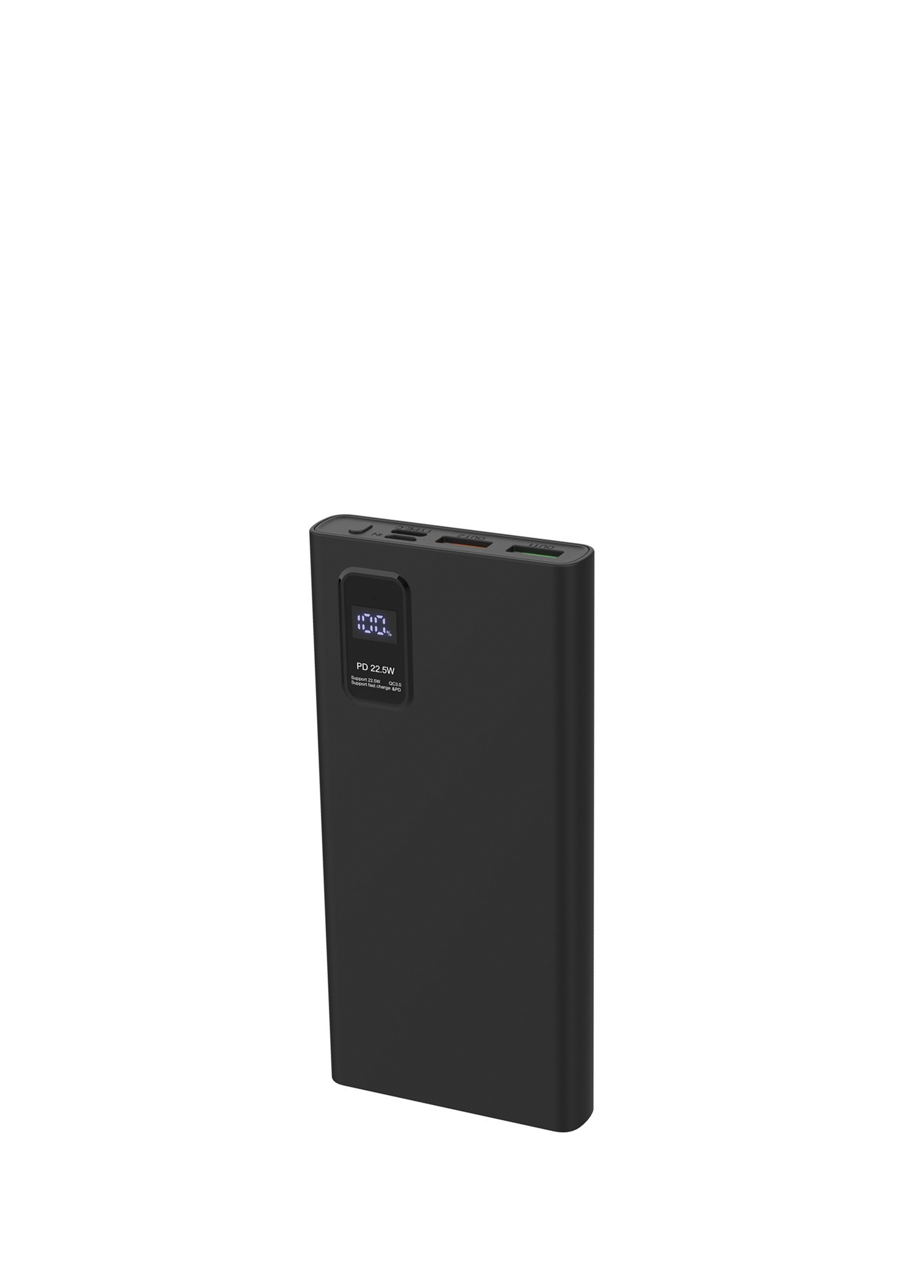 X-Powerdigi LCD Digital 10000 Mah Powerbank Siyah Taşınabilir Şarj Aleti