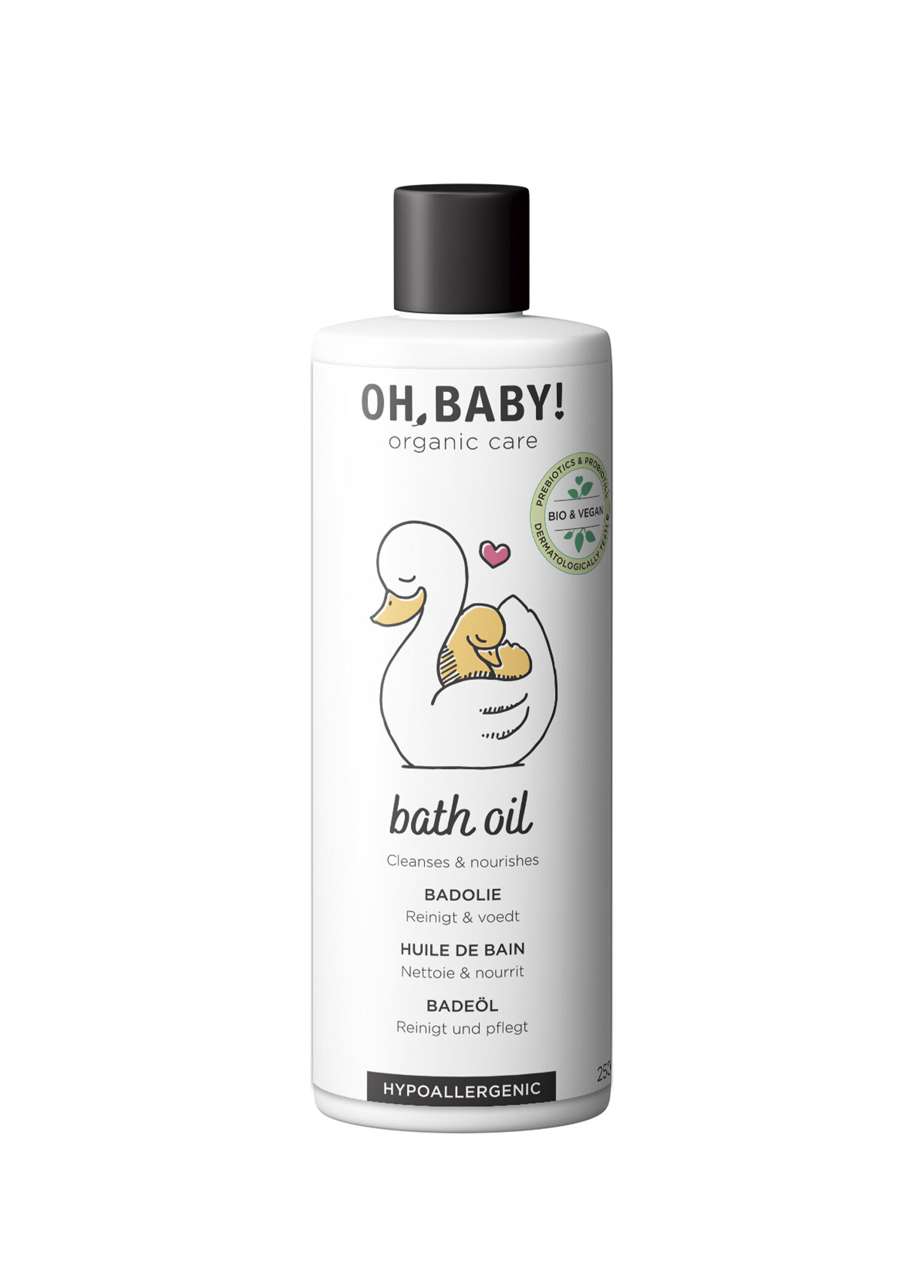 Bebekler İçin Organik İçerikli Banyo Yağı 250 ml
