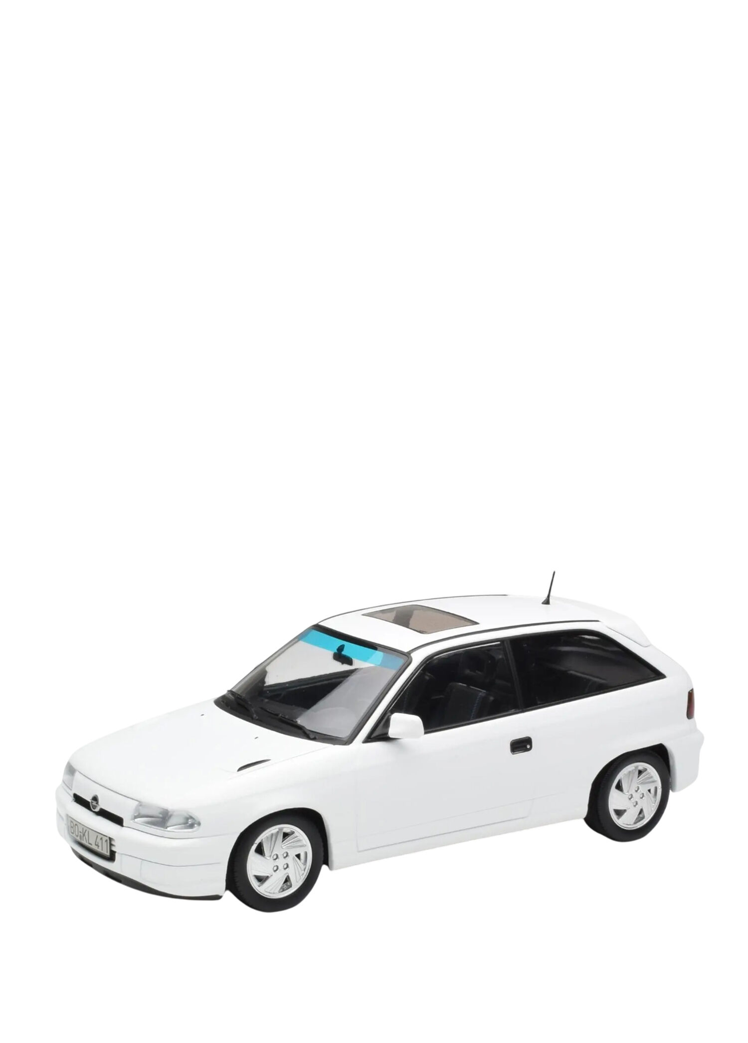 1:18 1991 Opel Astra F GSI Blanc Casablanca Model Araba