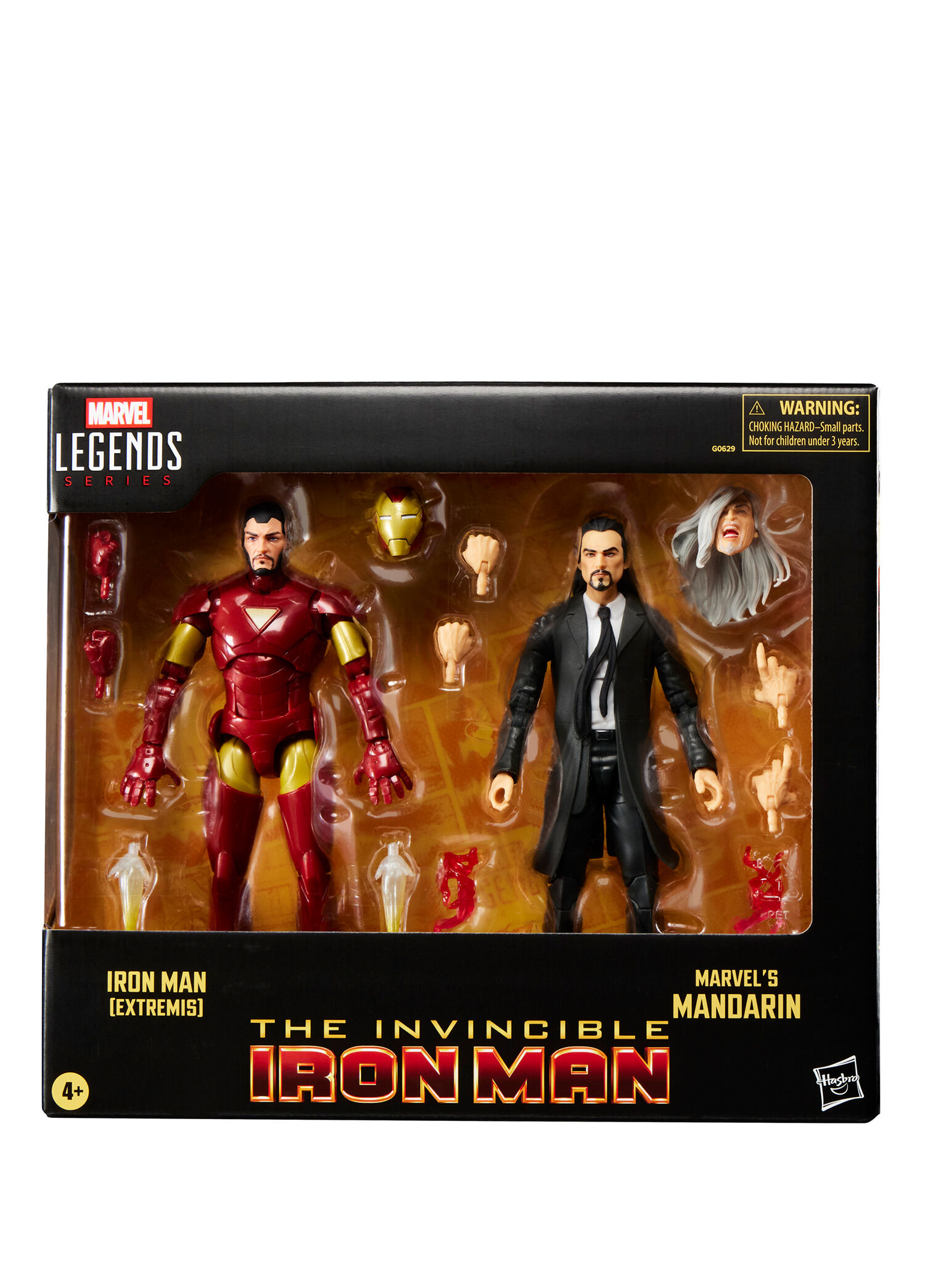 Marvel - Legends Iron Man Extremis and Marvel's Mandarin 2'li