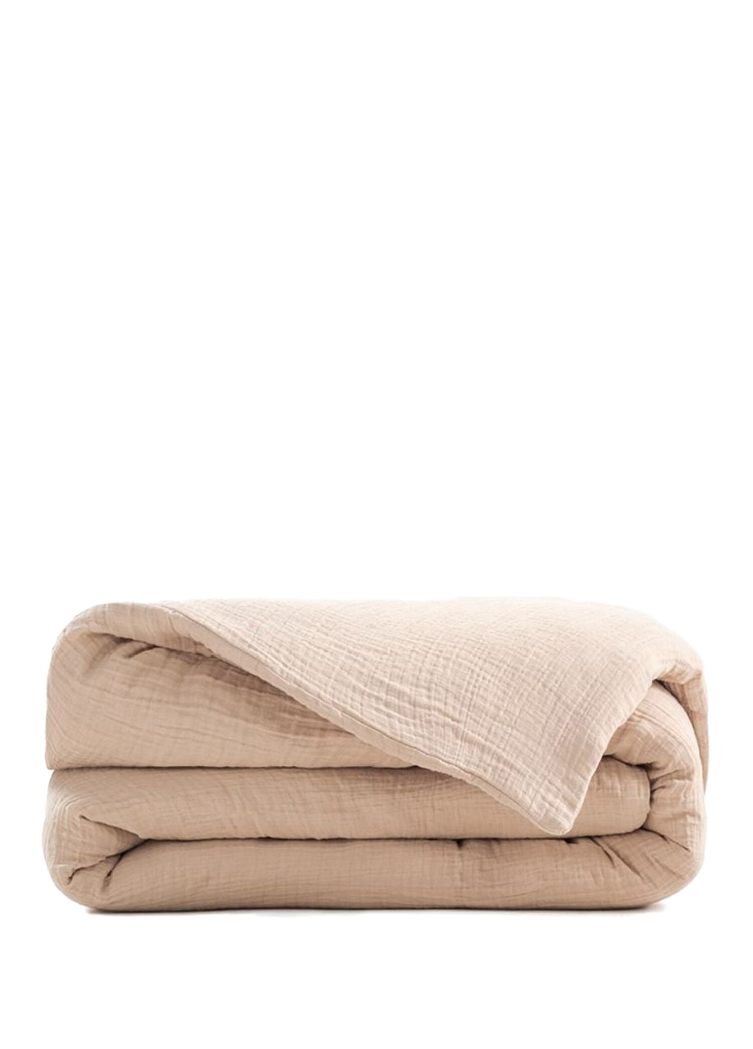 Meshur Bej Keten Çift Kişilik Nevresim Kılıfı 200 x 220 cm