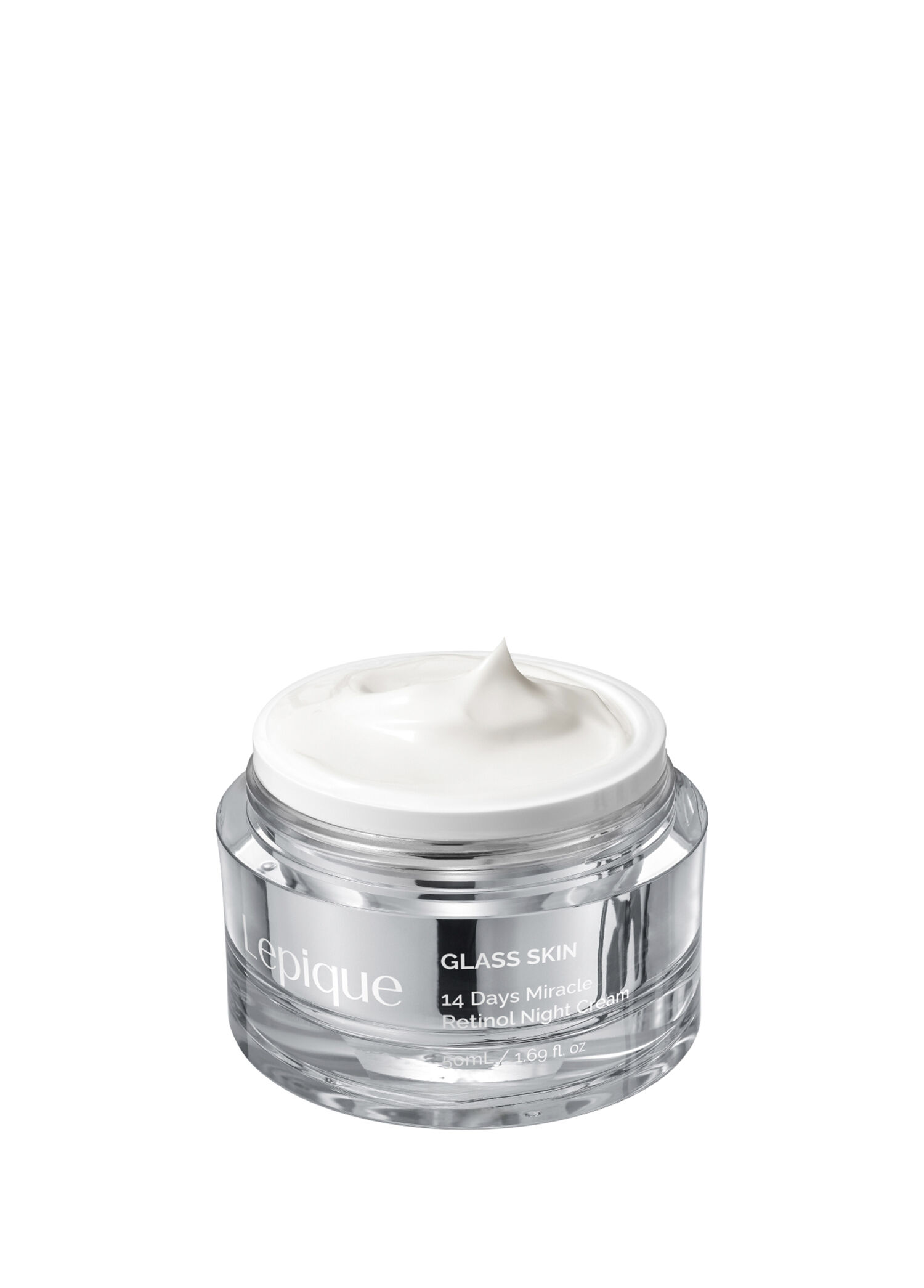 Glass Skin 14Days Miracle Retinol Night Cream Kırışıklık ve Elastikiyet Kaybı Önleyici Cam Cilt Görünümü Veren Retinollü Krem 50 ml