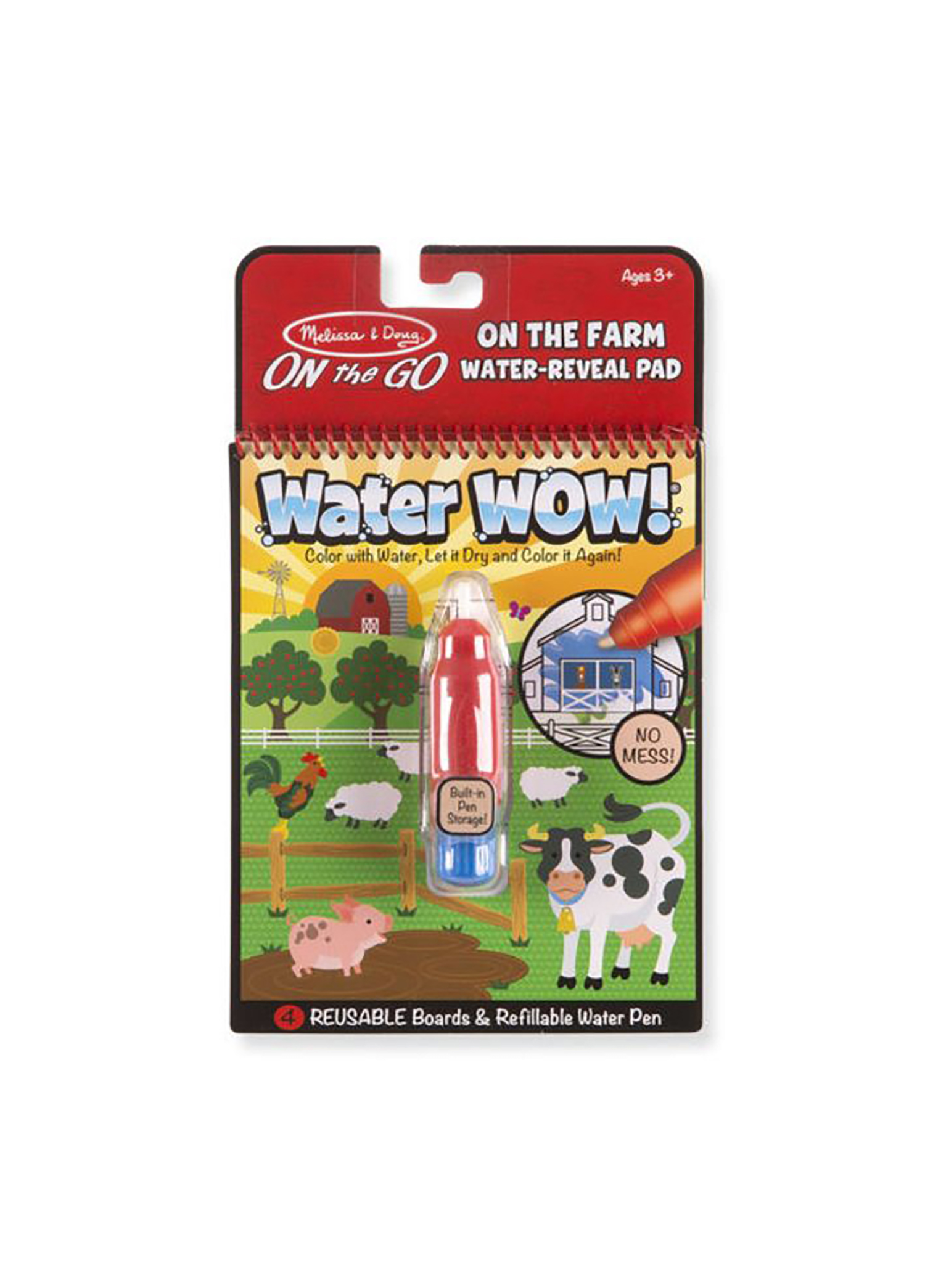 Water Wow Su ile Çiftlik Boyama Kitabı