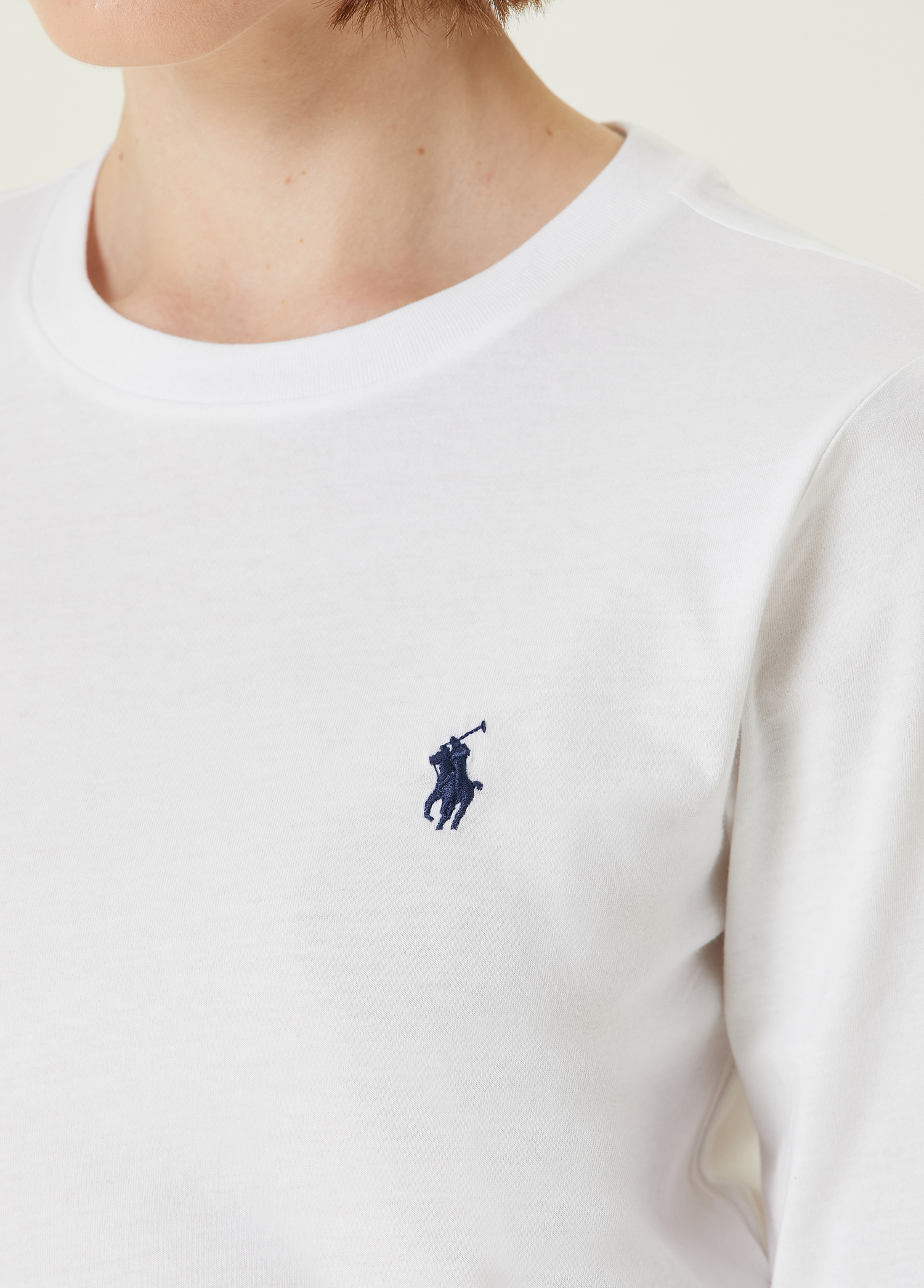 Ralph lauren long sleeve white best sale