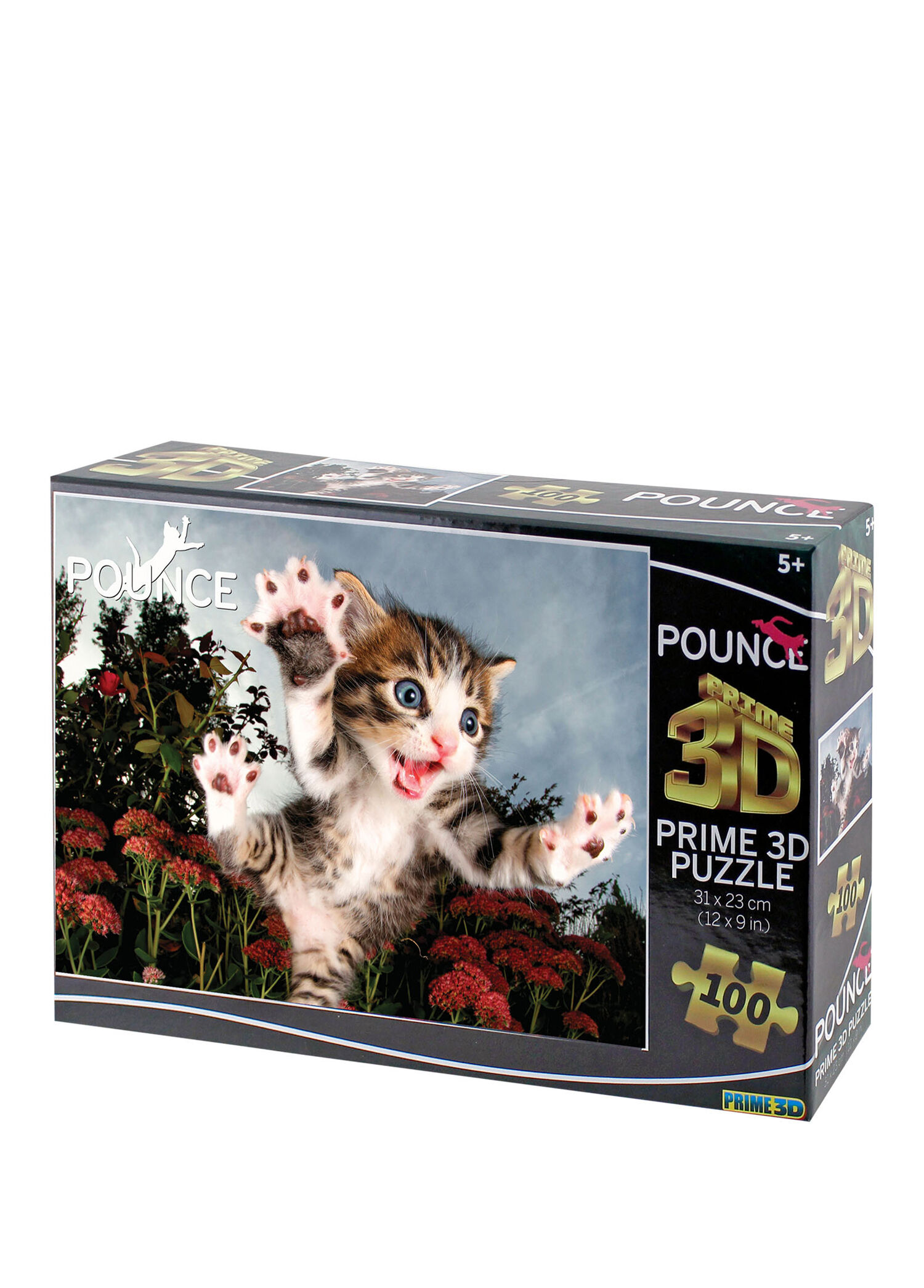 Kedi Pençesi 100 Parça 3D Puzzle