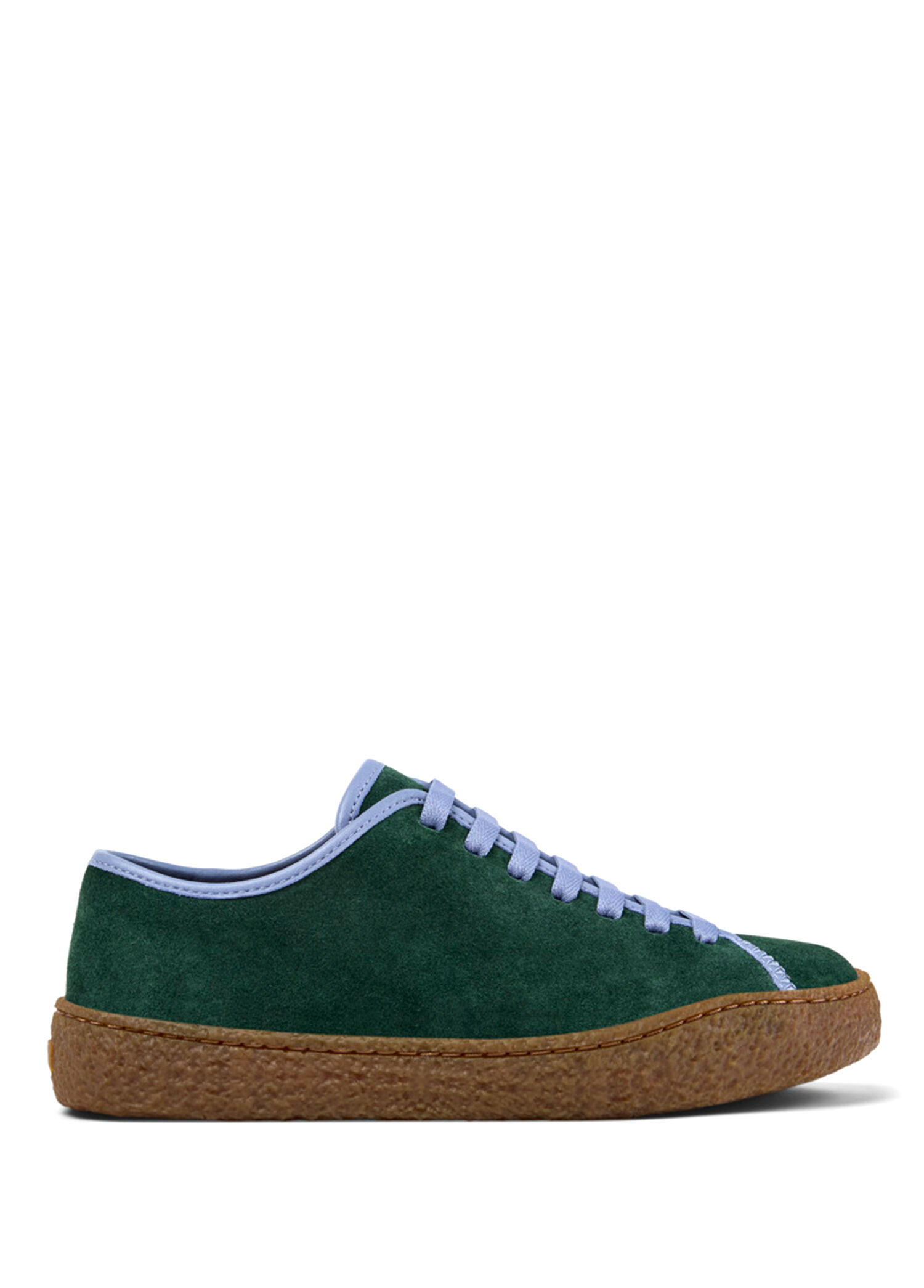 Peu Terreno Yeşil Mavi Nubuk Deri Kadın Sneakers K201824-002