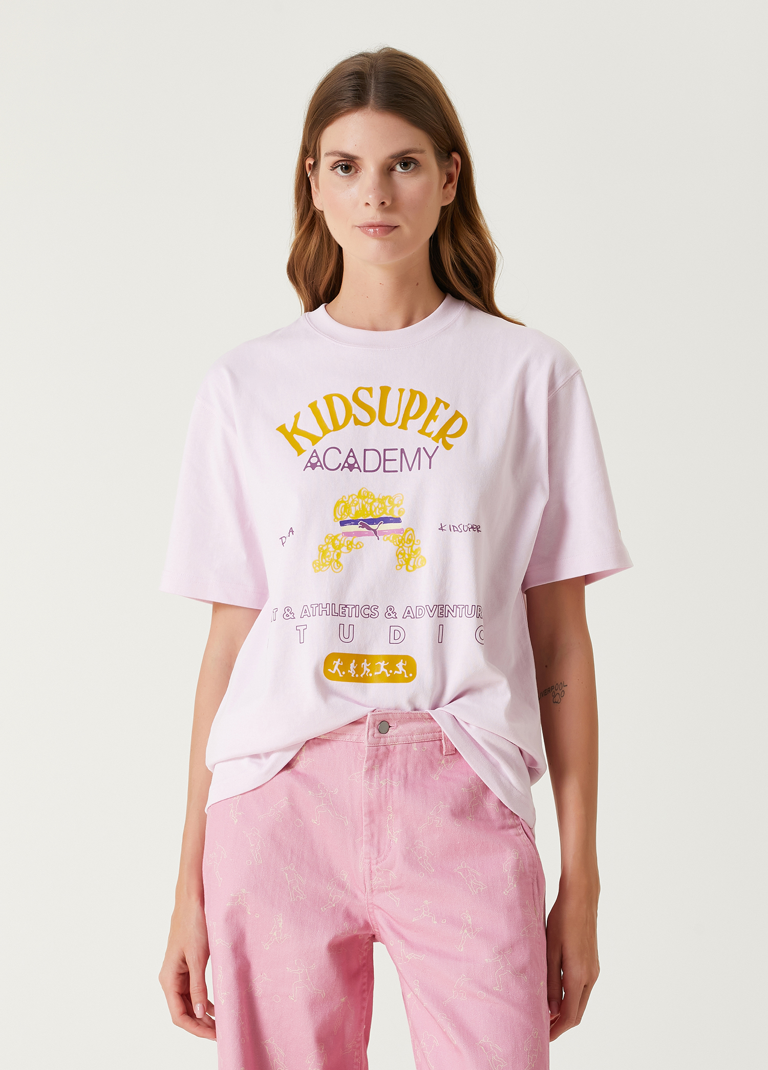 X Kidsuper Pembe T-shirt