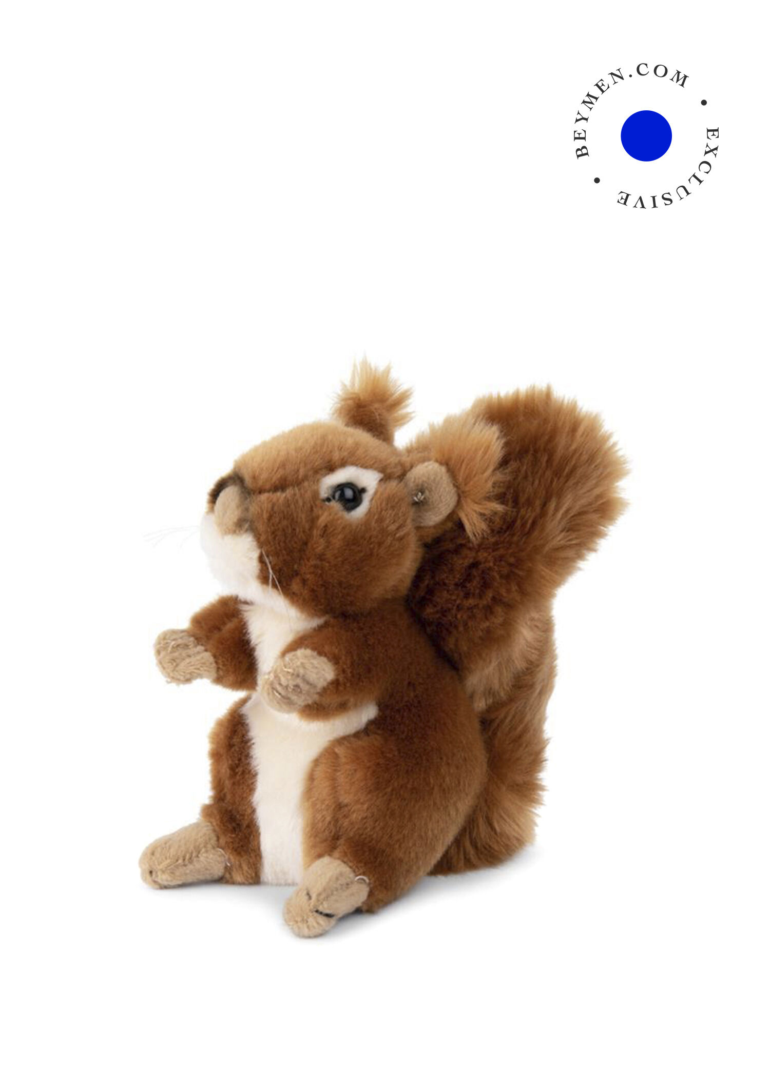 Kızıl Sincap Peluş Oyuncak 15 cm