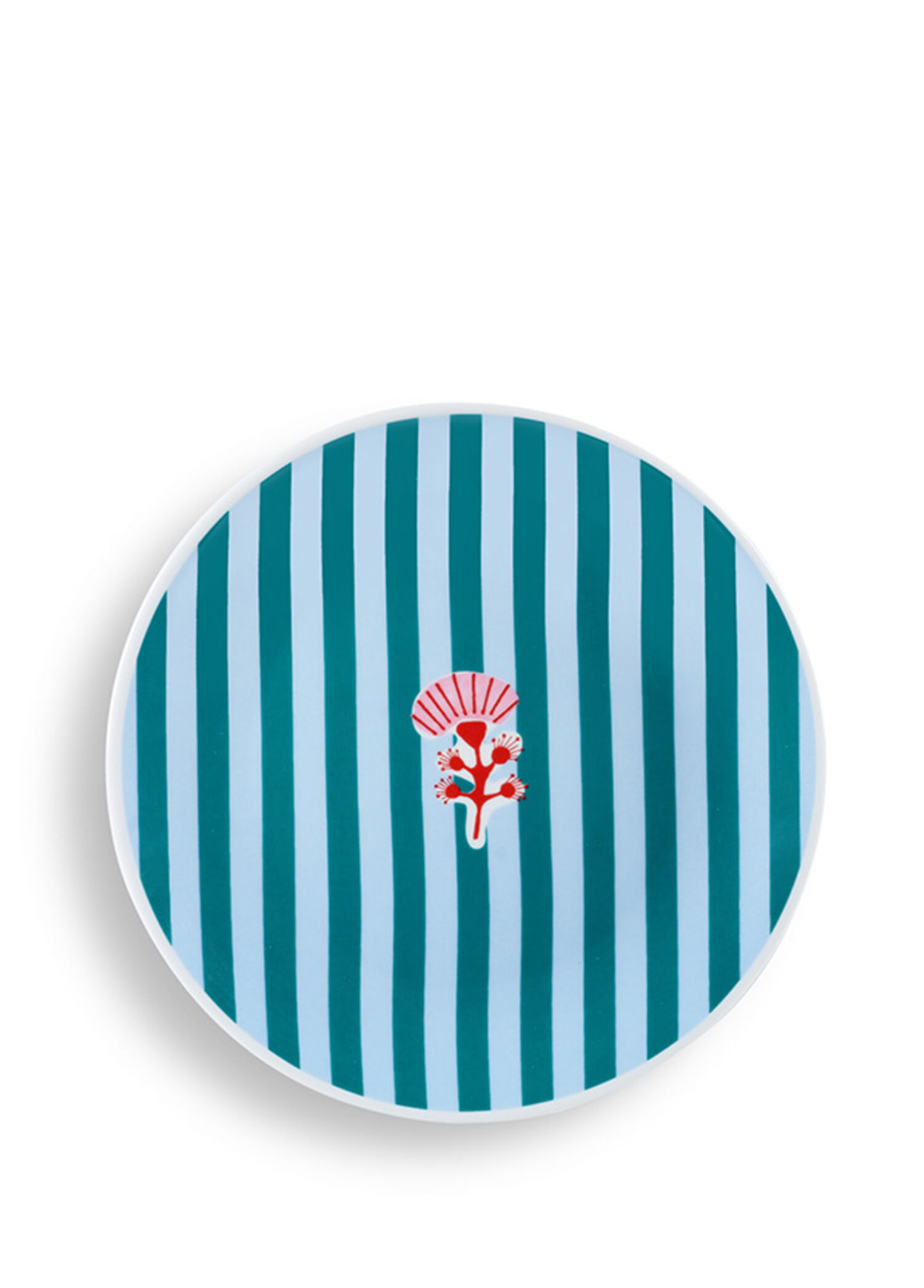 Joy Collection Nostalgia Stripes Porselen Tatlı Tabağı 21 cm
