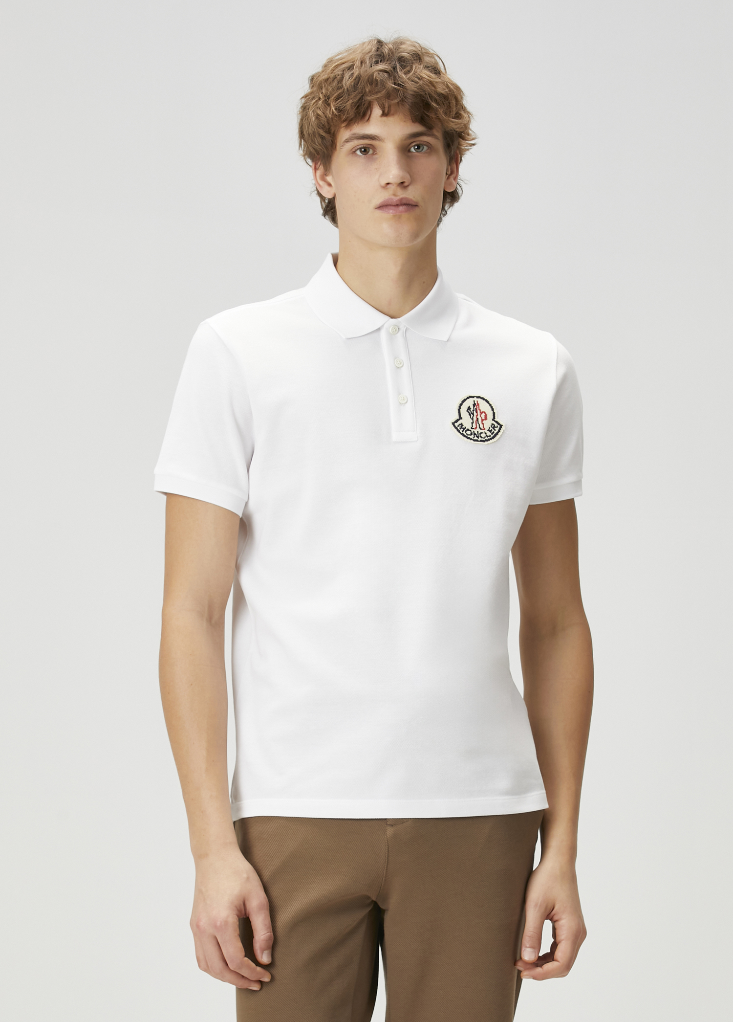 Beyaz Polo T-shirt