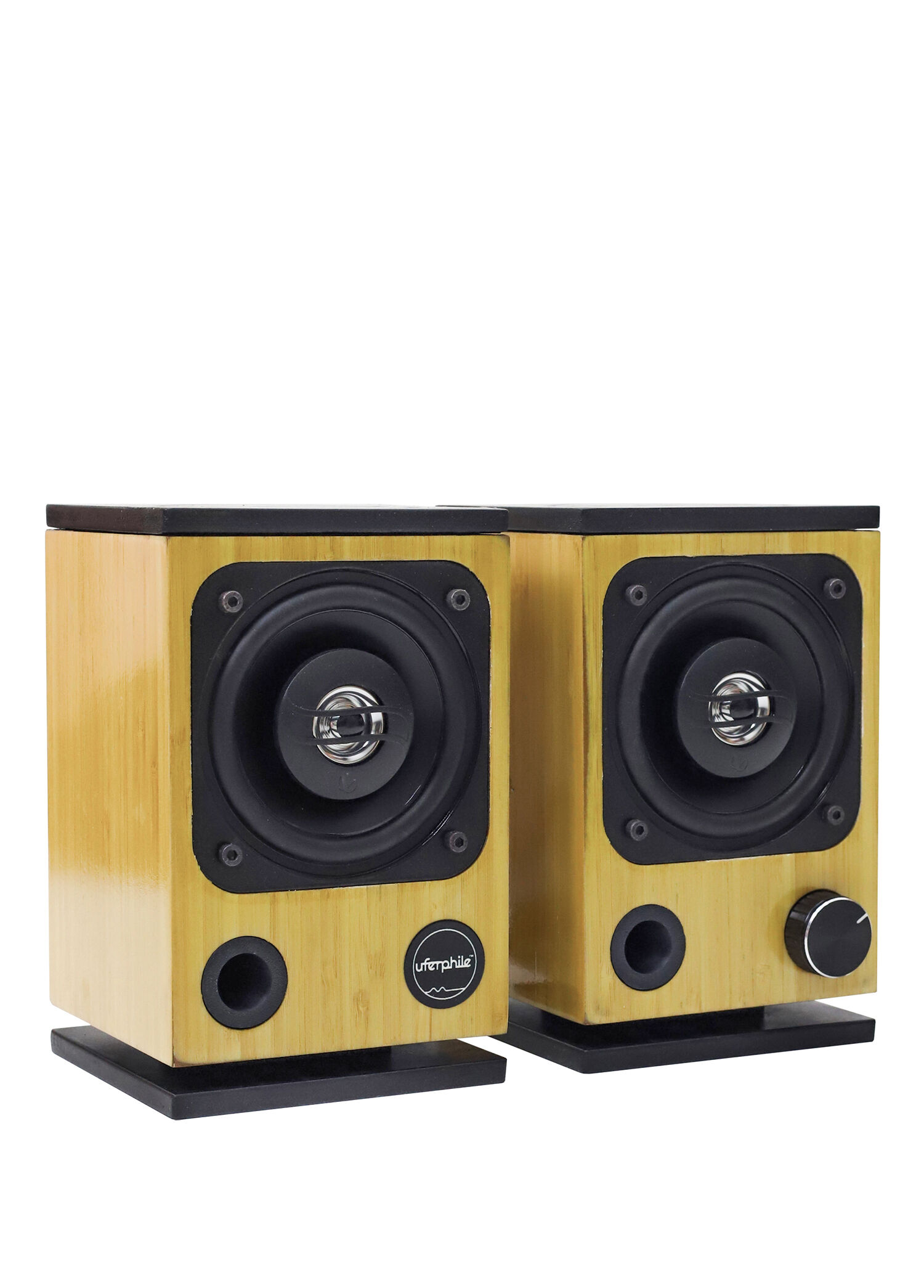 Desktop Hi-Fi Stereo Bambu Dolby Atmos Hoparlör 100W