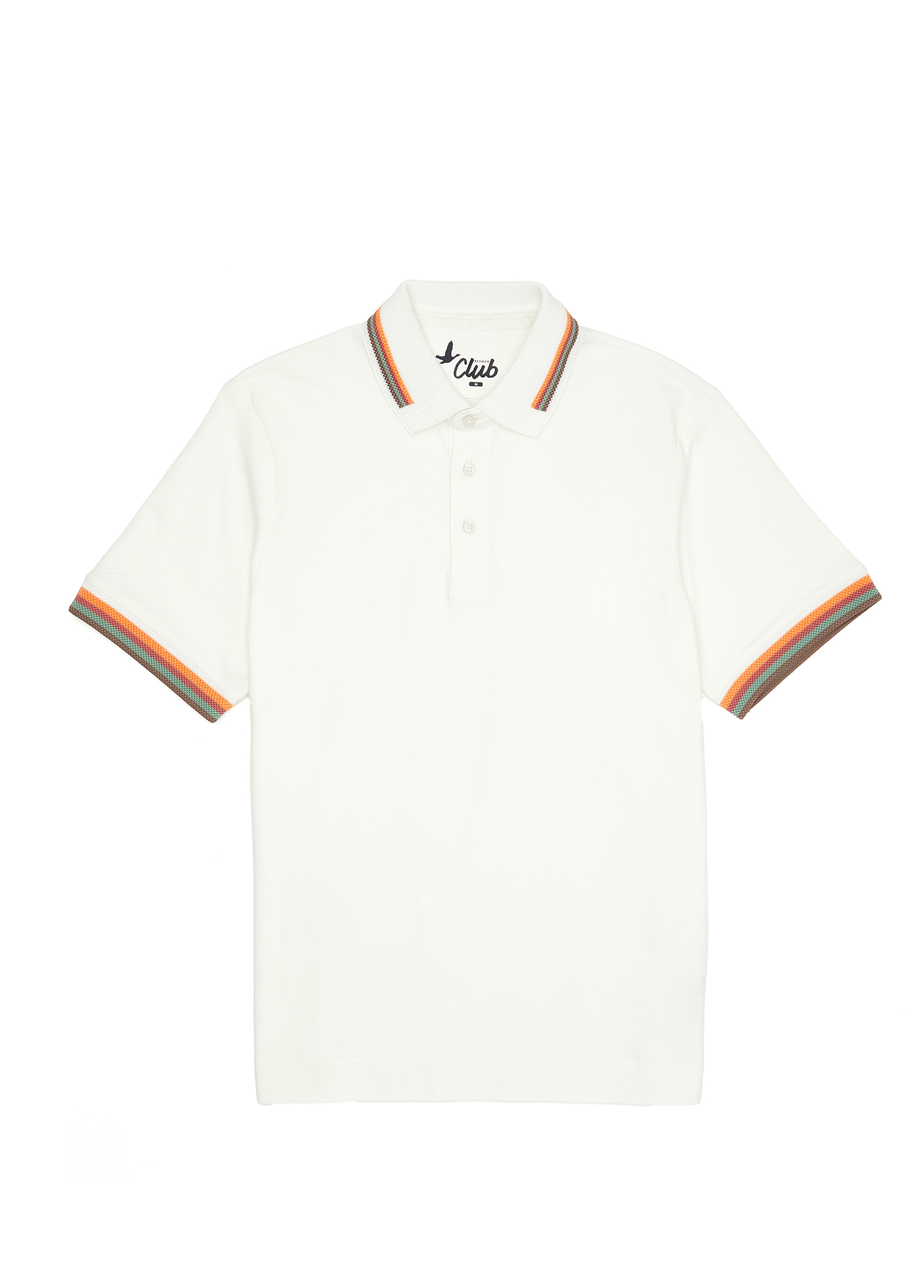 Comfort Fit Beyaz Polo Yaka T-shirt_6