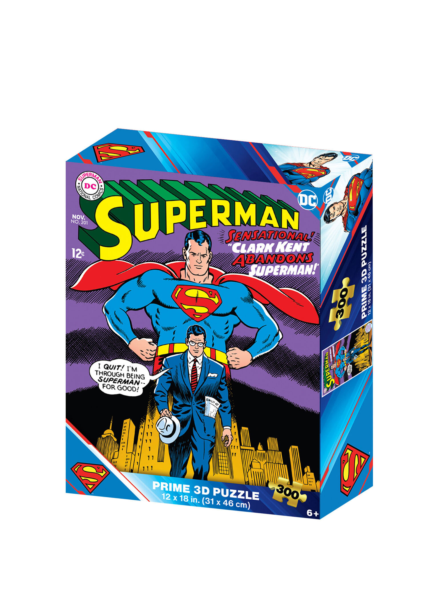DC Comics Superman 300 Parça 3D Puzzle