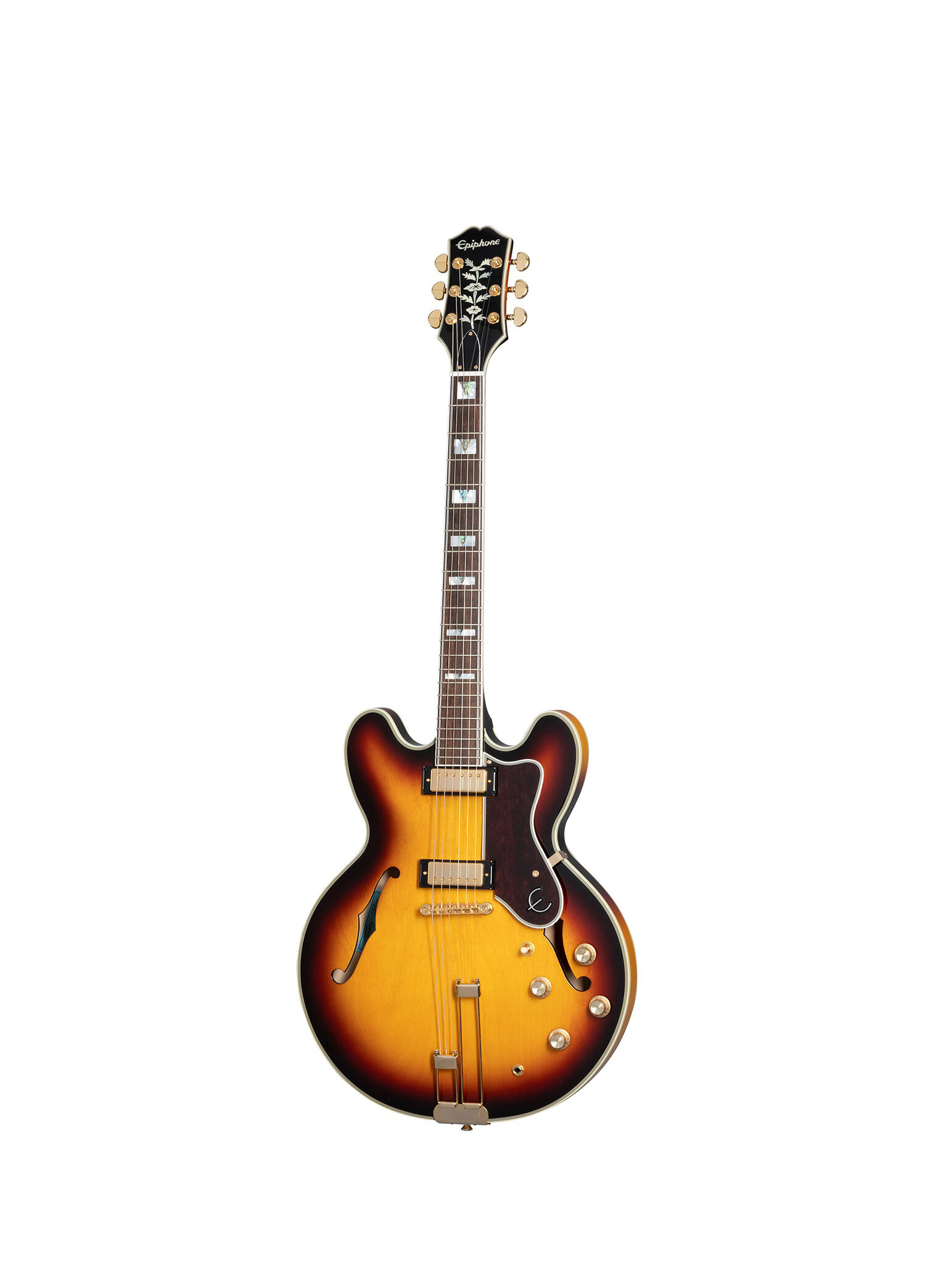Sheraton Frequensator Semi Hollowbody Vintage Sunburst Elektro Gitar