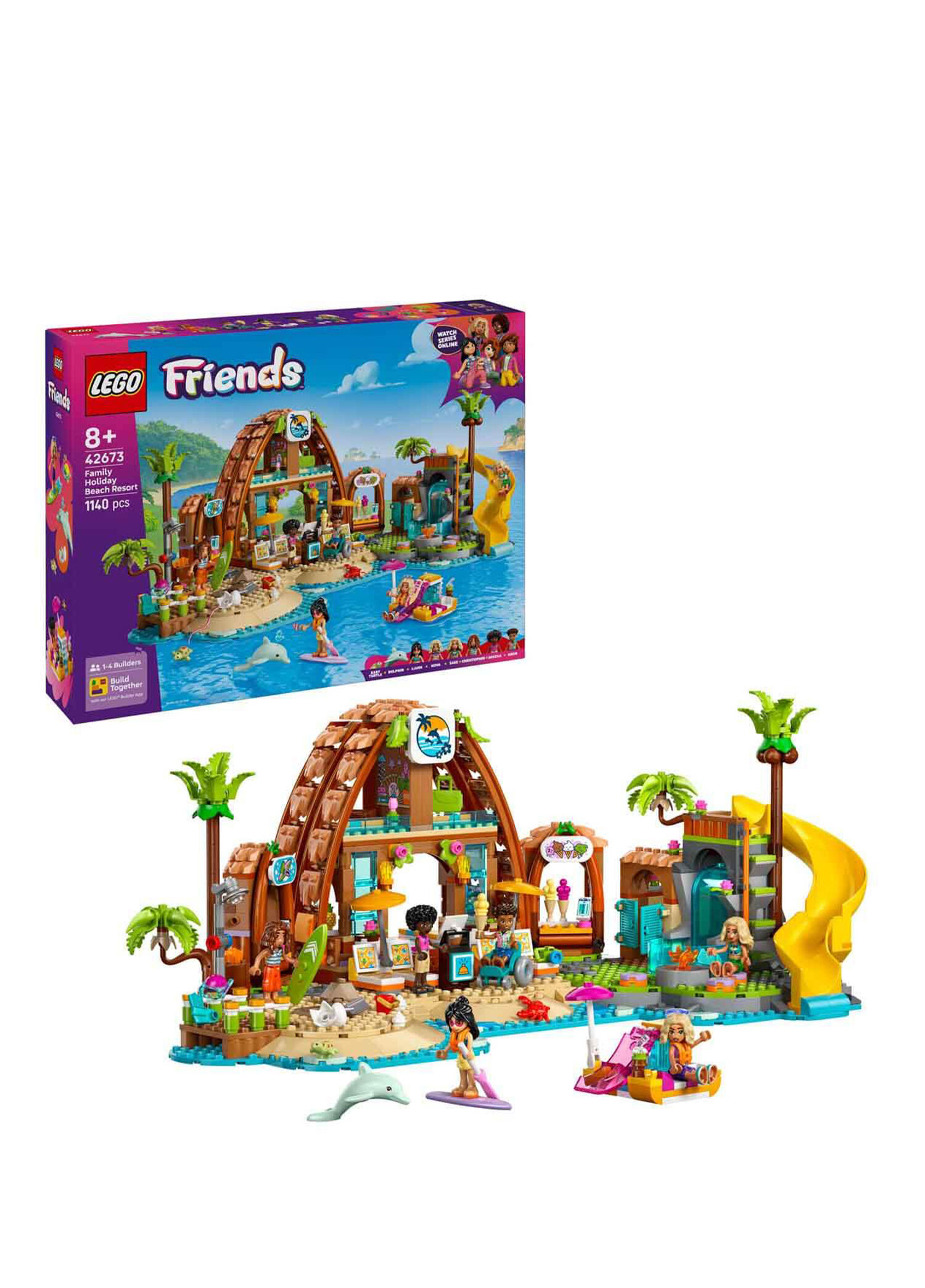 Friends Aile Tatil Köyü 1140 Parça 8+ Yaş Yapı Oyuncağı 42673